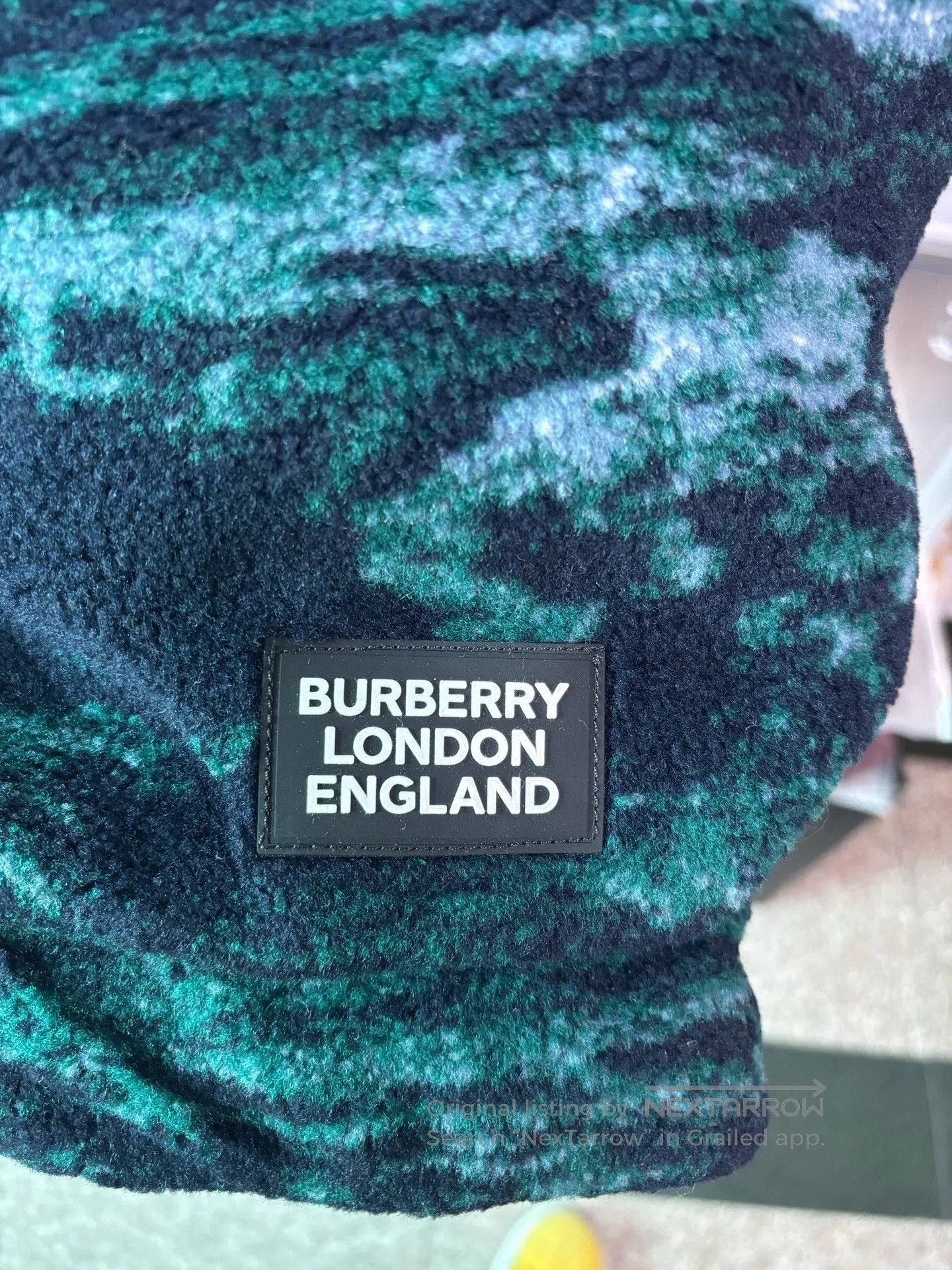 Burberry Burberry Marine Print Lamb Wool Coat. Size US M / EU 48-50 / 2 - 8 Thumbnail