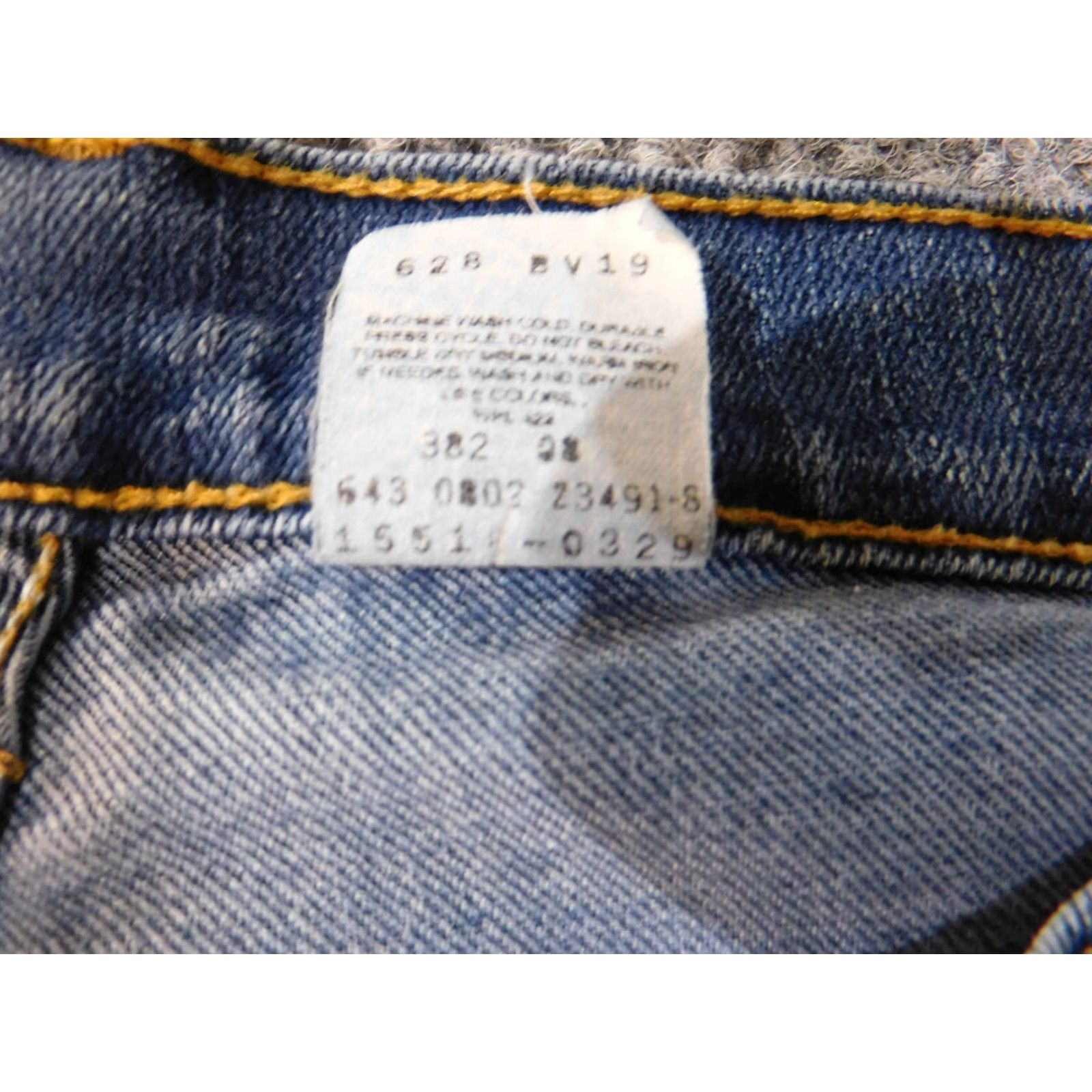 Levi's Levi's 515 Jeans Bootcut Women 10 Regular Blue Denim USA Mid Rise 31in Inseam Zipper Stretch Vintage No Size 32" / US 10 / IT 46 - 4 Thumbnail