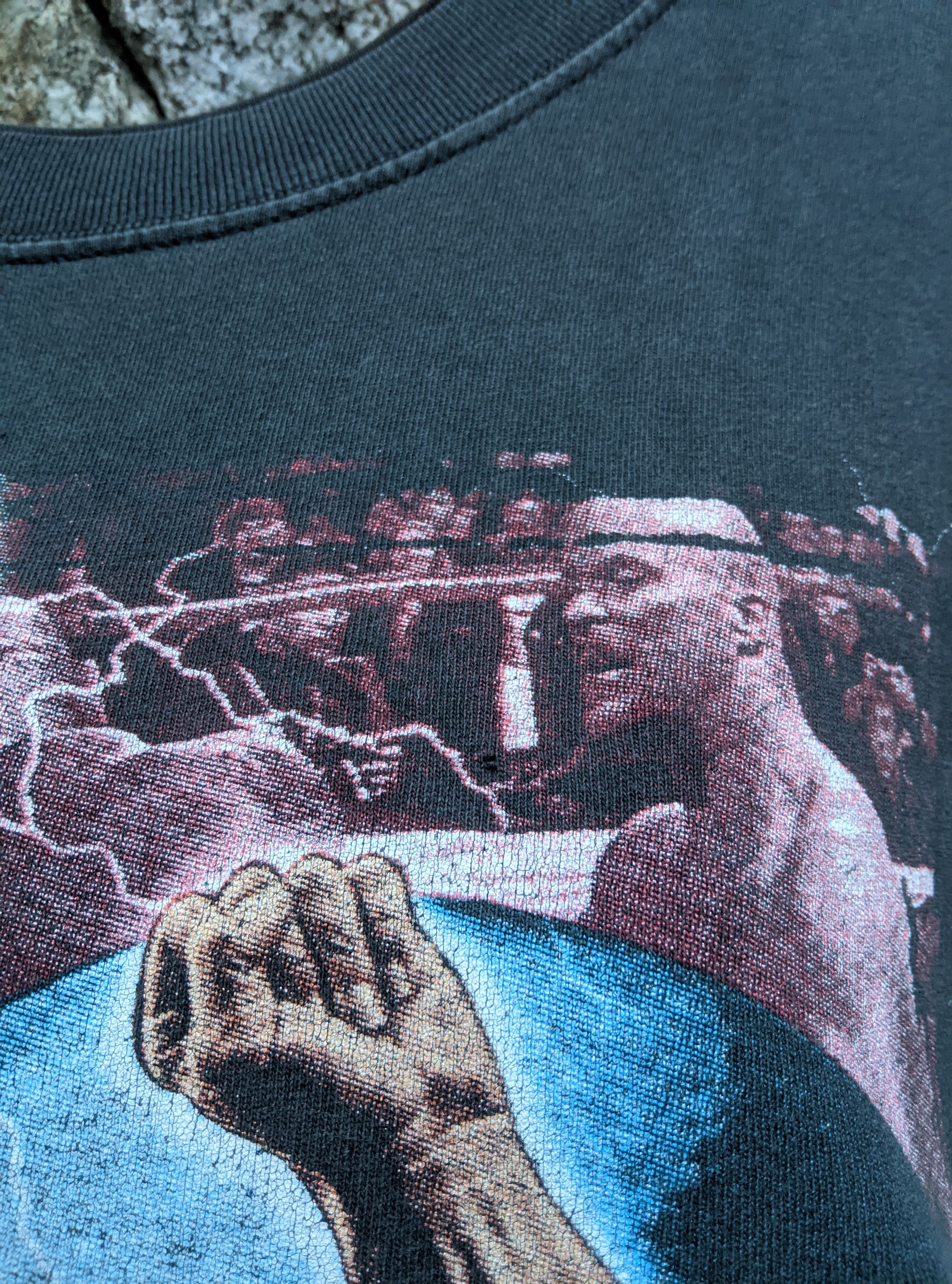 WWF Vintage 90s stone cold wwf wwe rap tee Size US XL / EU 56 / 4 - 6 Thumbnail