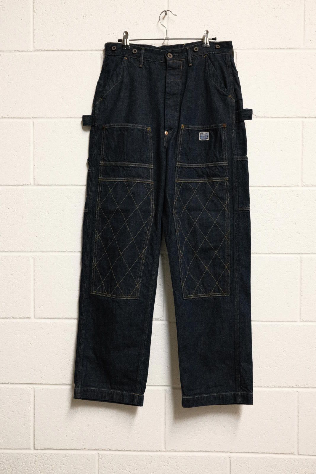 Kapital Kapital EK-1421 Denim Carpenter Pants 100% Cotton SIZE S Size US 32 / EU 48 - 1 Thumbnail