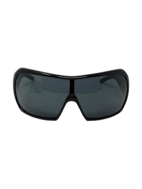 Miu Miu Miu Miu SMU03F Black Shield Sunglasses, c. 2020s Size ONE SIZE - 2 Thumbnail