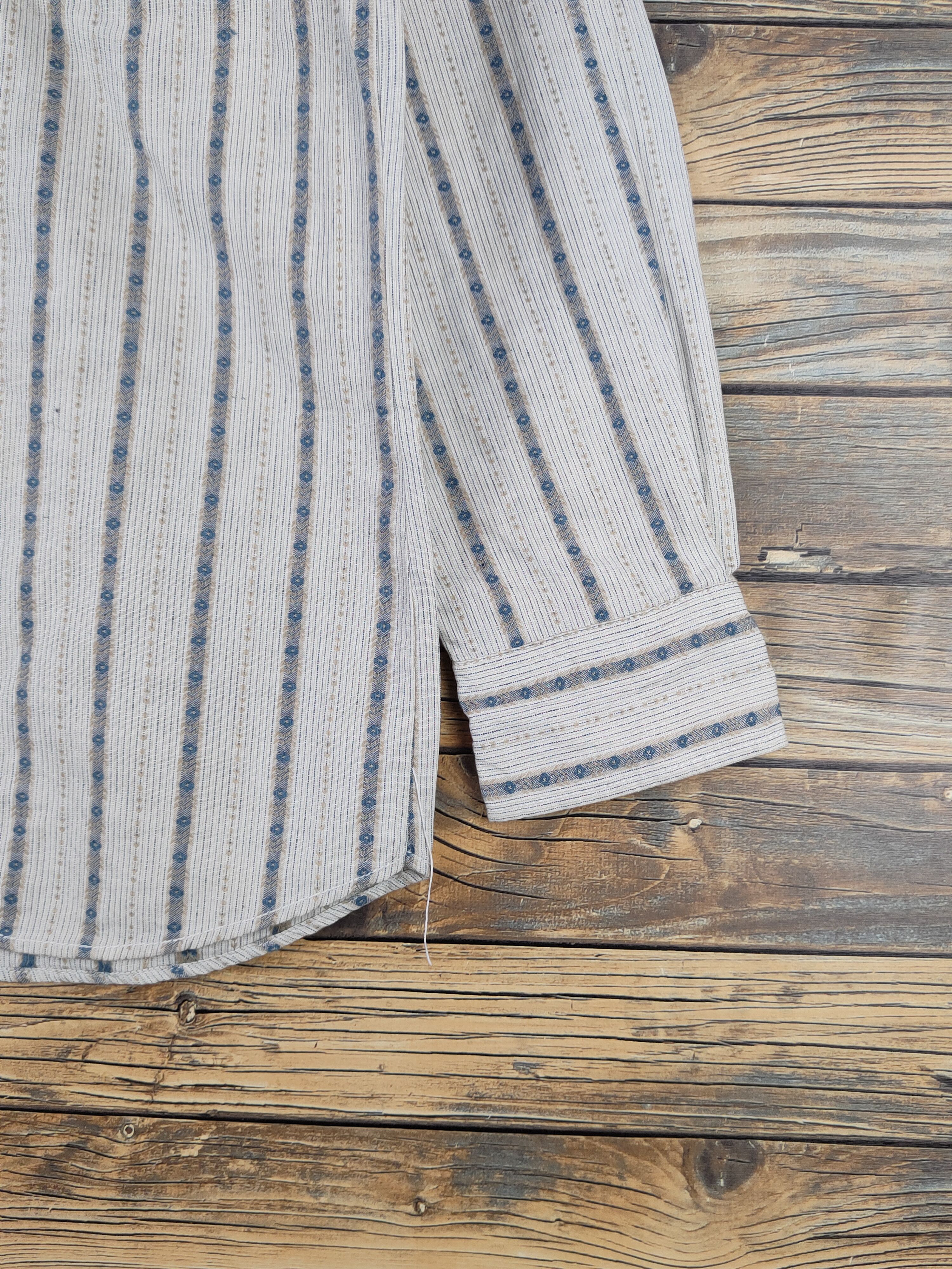 Smith's American × Vintage DL Smith's American Ivory Button Ups #026 Size M / US 6-8 / IT 42-44 - 6 Thumbnail