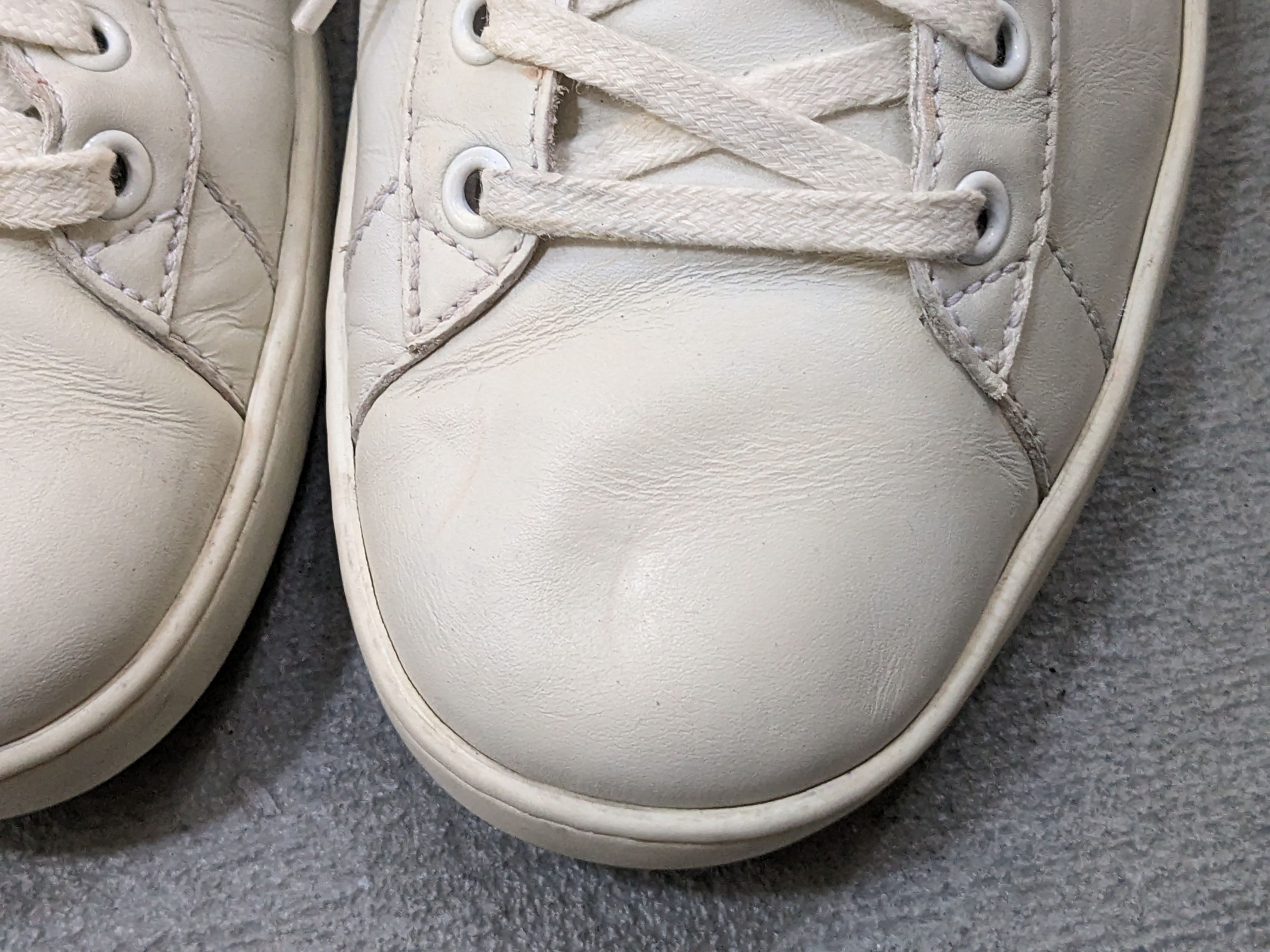 Gucci Gucci Ace Sneakers Size 9 White Leather High Tops Size US 9 / EU 42 - 4 Thumbnail