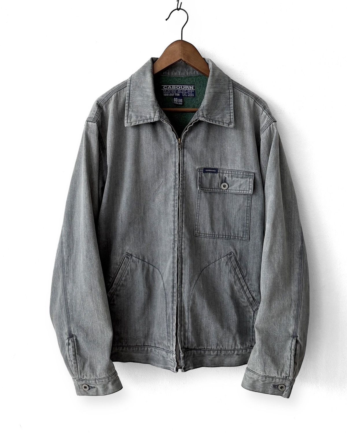 Nigel Cabourn VINTAGE NIGEL CABOURN TRUCKER DENIM JACKET Size US L / EU 52-54 / 3 - 1 Thumbnail