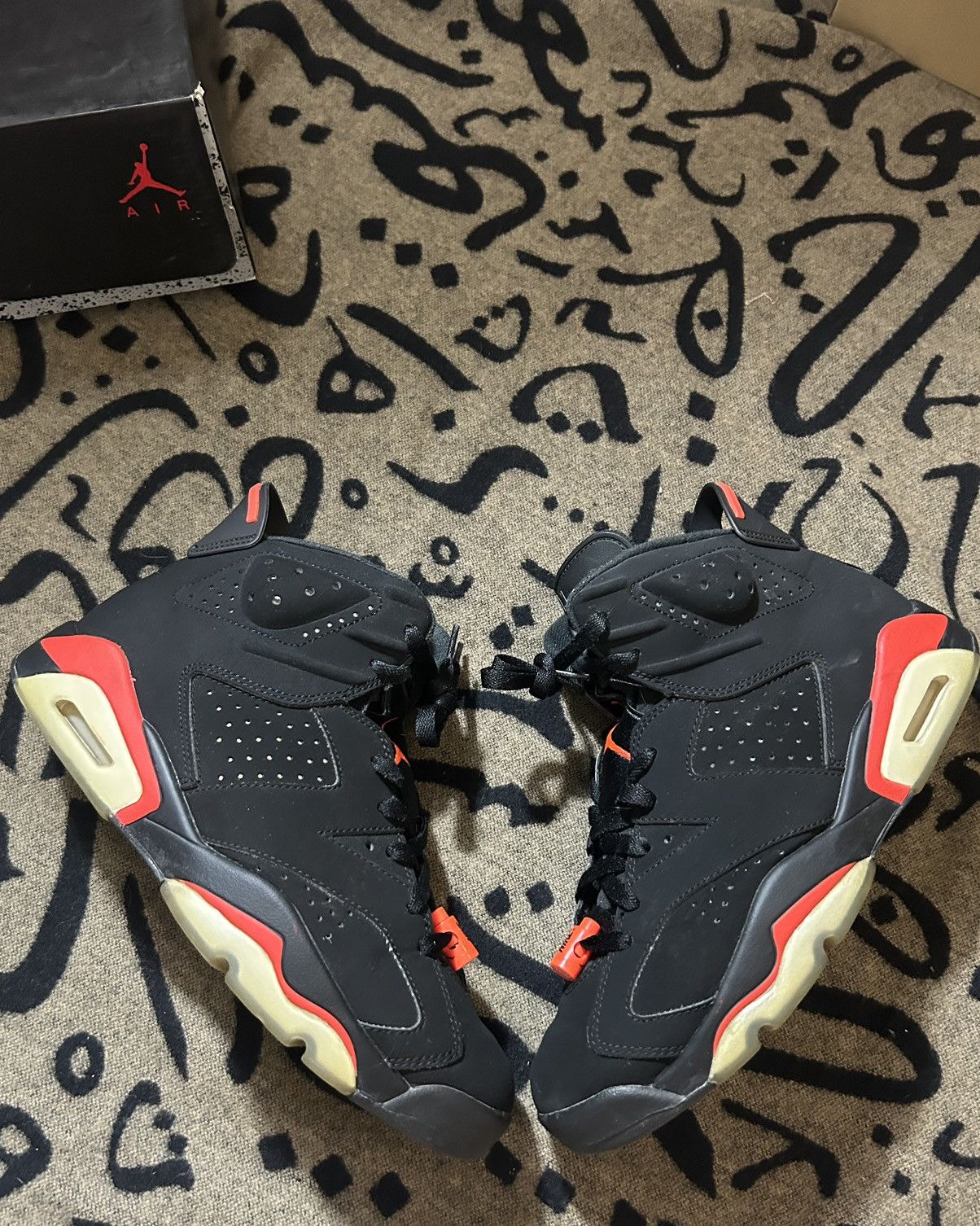 Jordan Brand × Nike 2019 Infared Jordan vi 6 Size US 9 / EU 42 - 4 Thumbnail