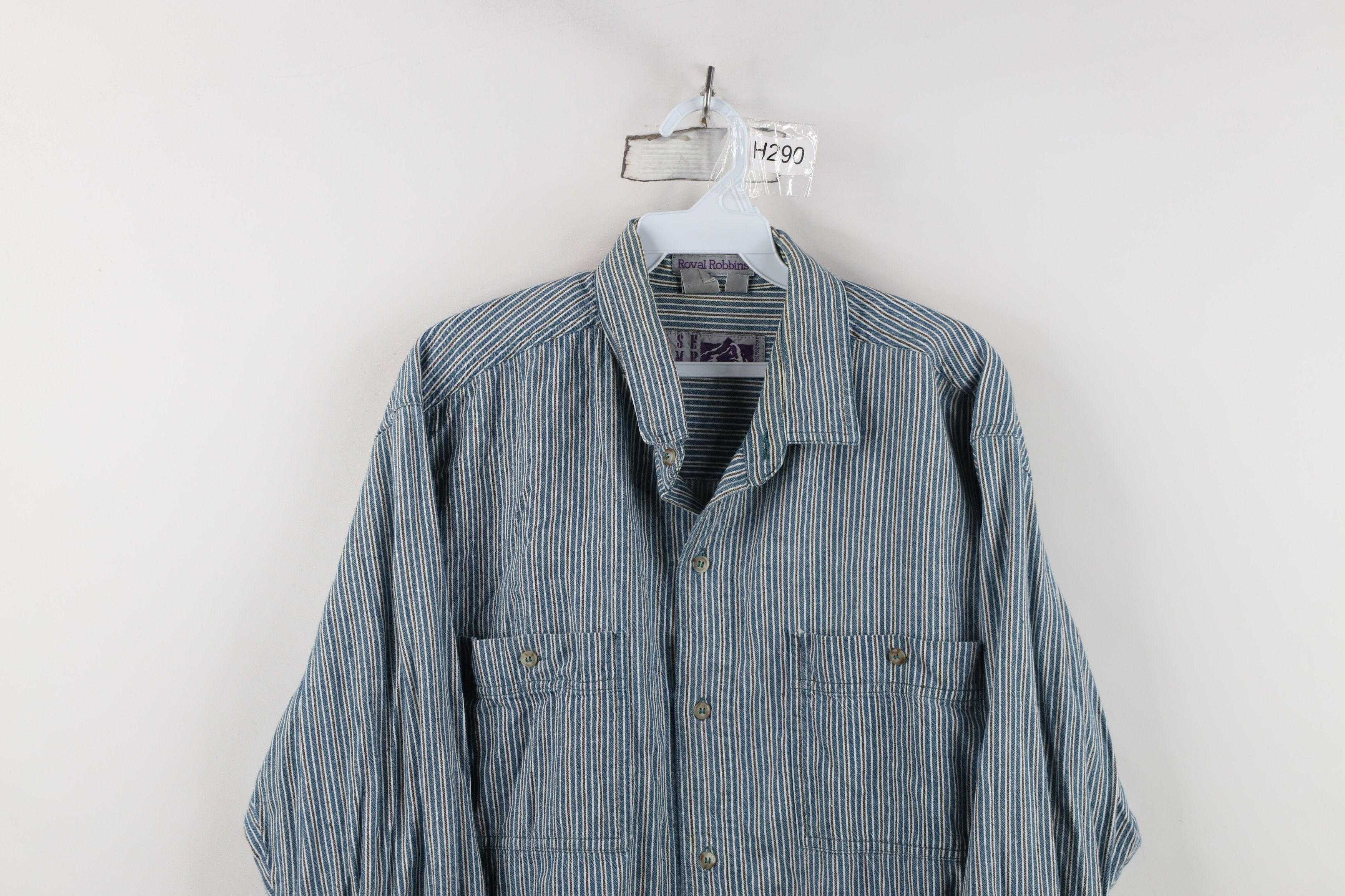Royal Robbins Vintage 90s Royal Robbins Flannel Collared Button Shirt Size US XL / EU 56 / 4 - 2 Thumbnail