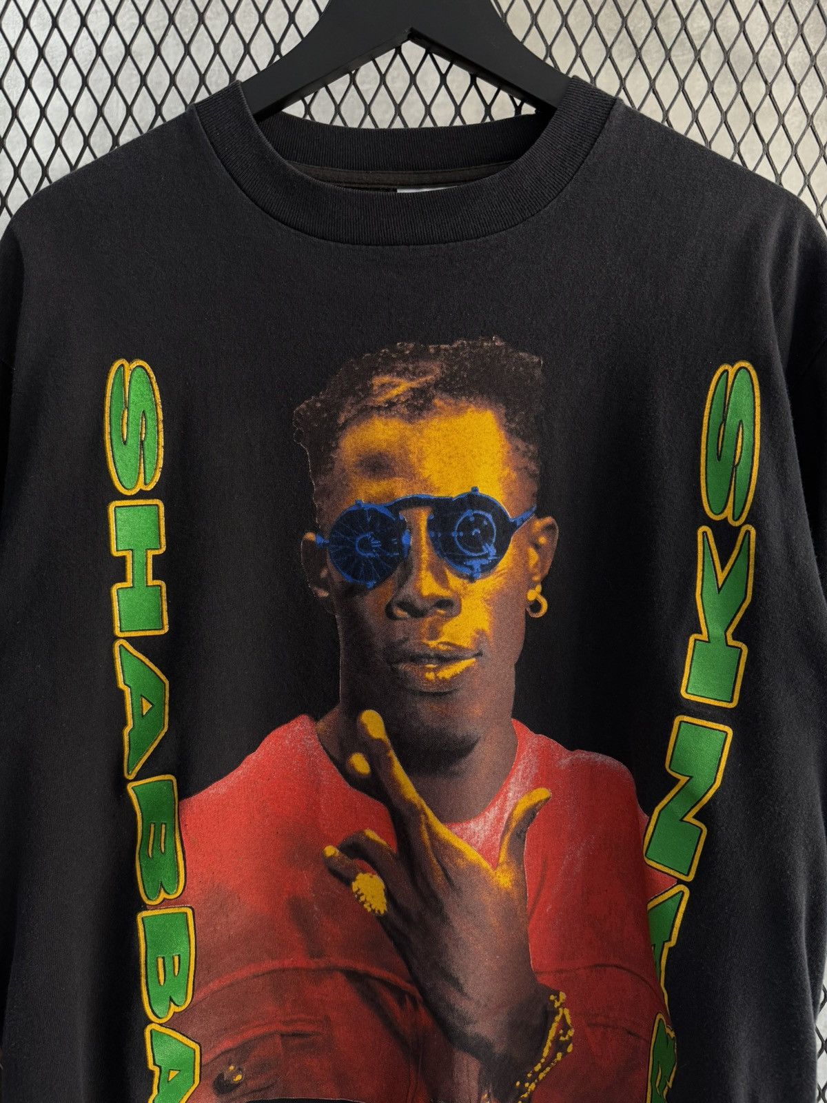 Rap Tees Vintage 1992 Shabba Ranks Nuff Respect Rap Tee Size US L / EU 52-54 / 3 - 2 Thumbnail