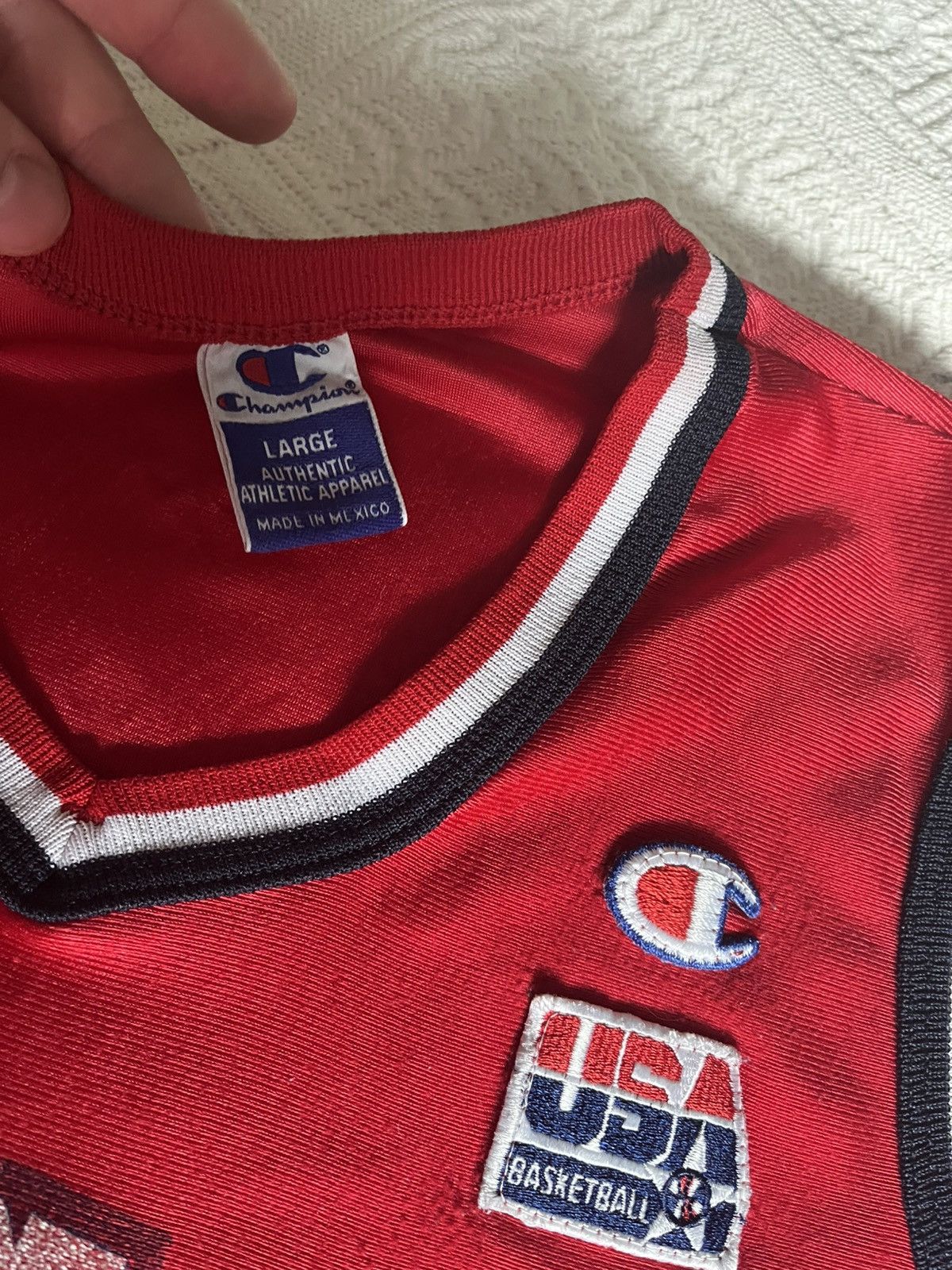 NBA Team USA Olympic Basketball Jersey Size US M / EU 48-50 / 2 - 3 Thumbnail