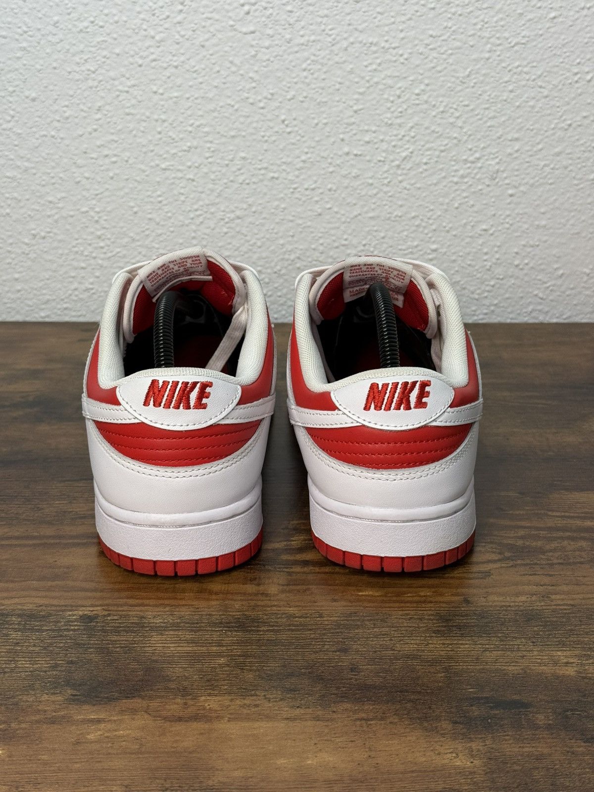 Nike Nike Dunk Low Championship Red size 9.5 Size US 9.5 / EU 42-43 - 3 Thumbnail