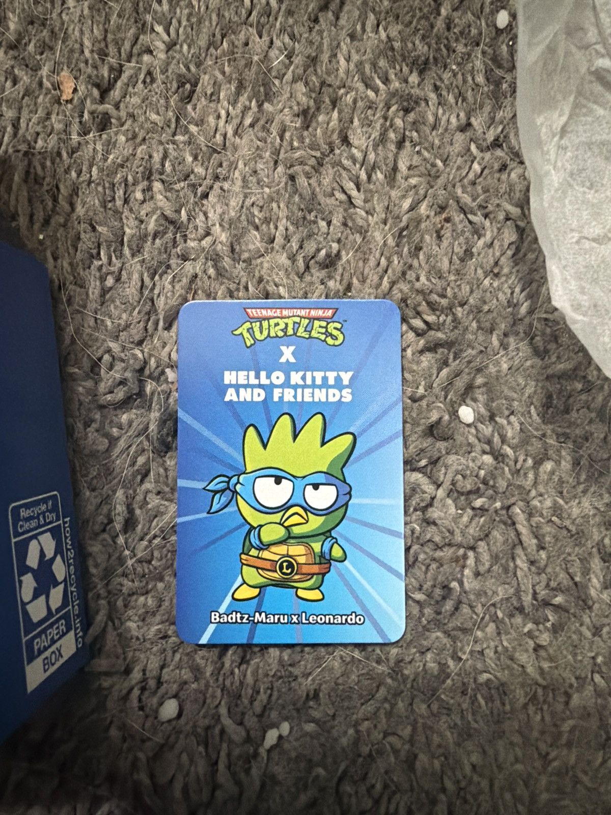 Nickelodeon TMNT X Hello Kitty And Friends Badtz-Maru X Leonardo Size ONE SIZE - 4 Thumbnail