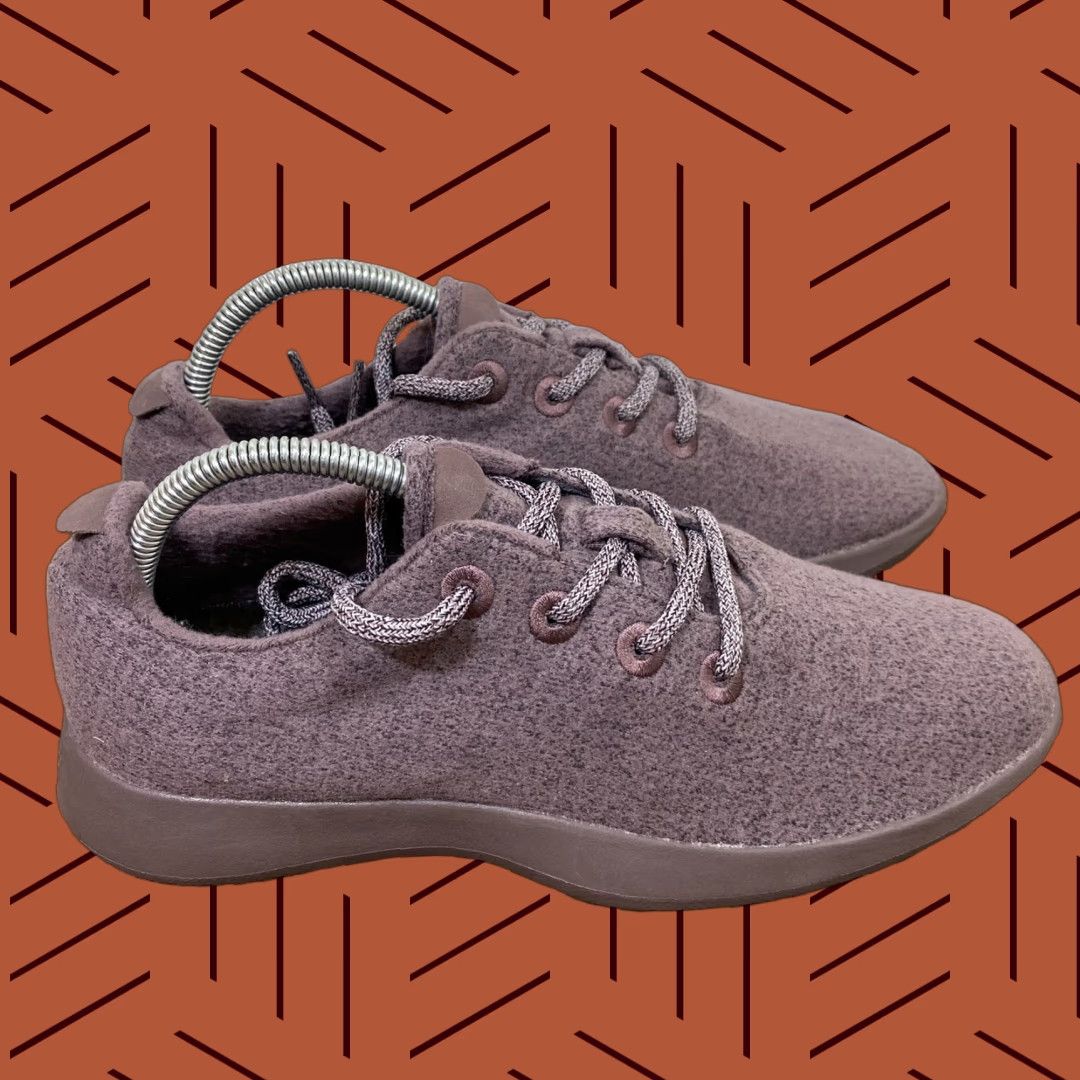 Allbirds Allbirds Womens Sneaker Wool Runners Kotare Plum Purple Size 10 Low Top Size L / US 10 / IT 46 - 1 Thumbnail