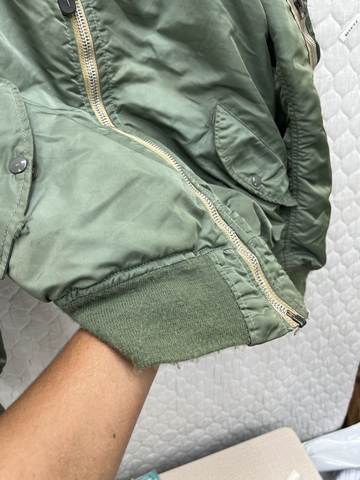Alpha Industries 🔥🔥🔥STEALS VTG ALPHA INDUSTRIES MA-1 JACKET Size US S / EU 44-46 / 1 - 12 Thumbnail