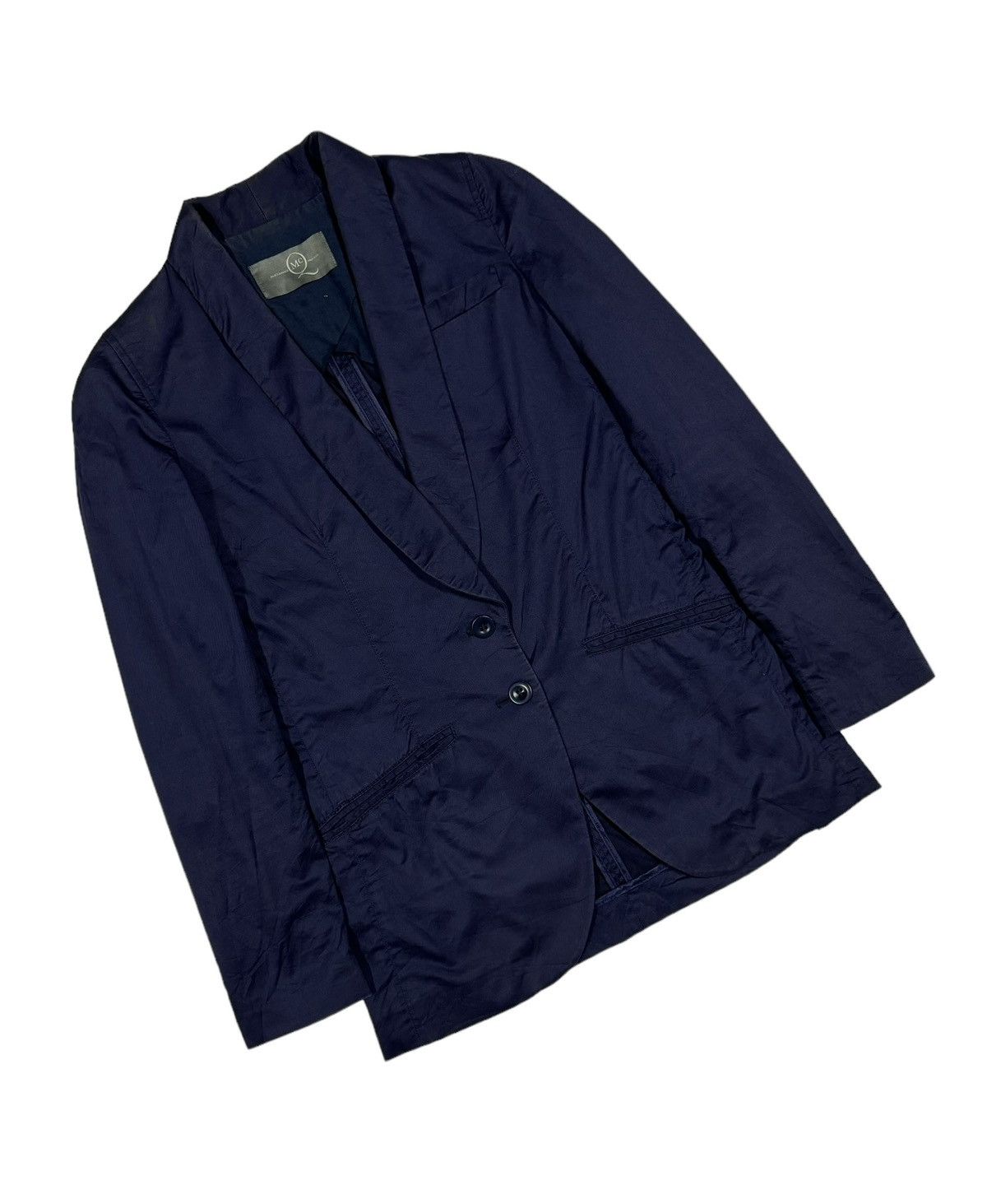 Alexander McQueen Alexander Mcqueen Navy Blue Blazer Jacket Size 36 Size 36S - 6 Thumbnail
