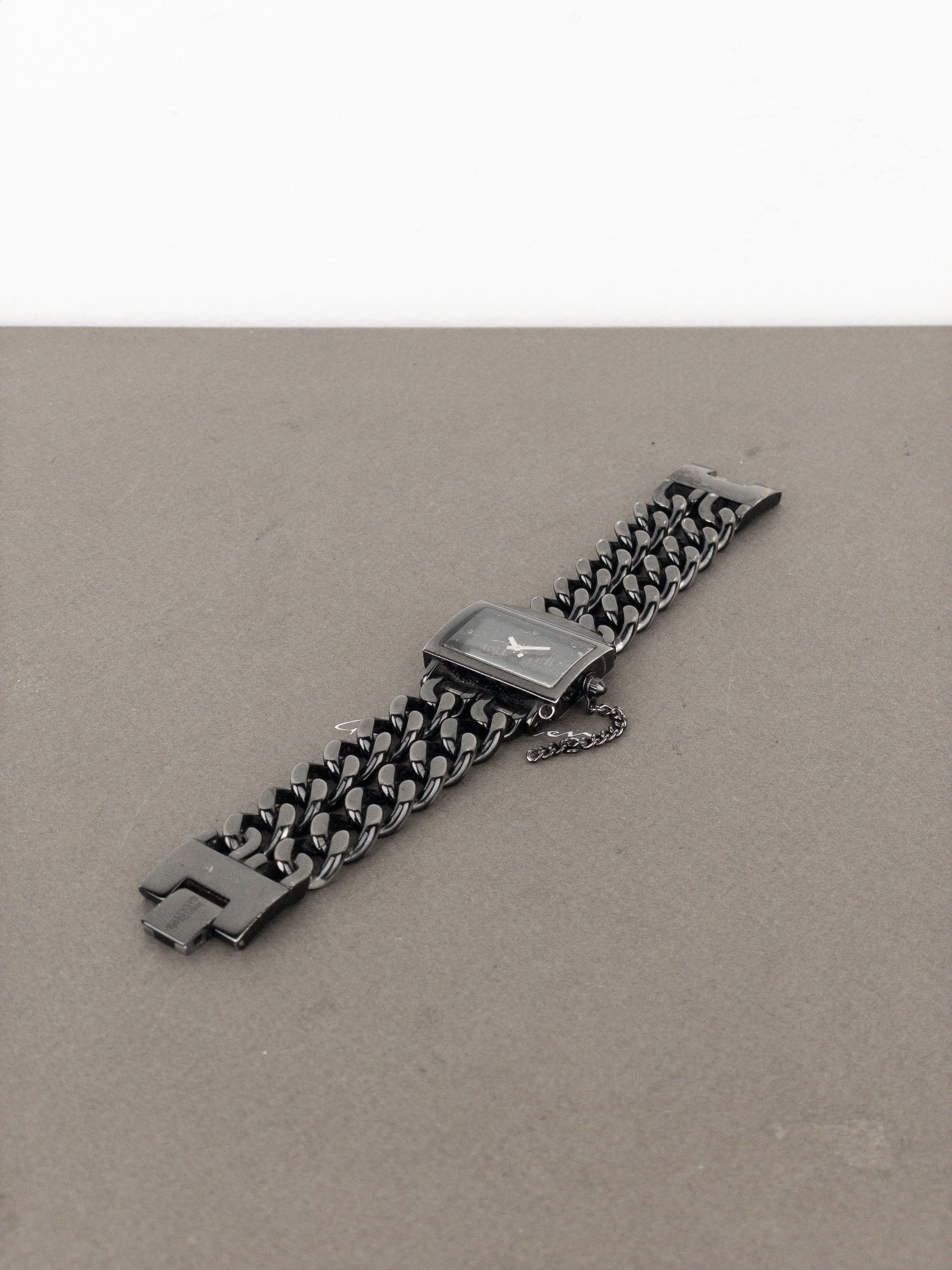 Jean Paul Gaultier 1990s Cuban Bracelet Watch Size ONE SIZE - 1 Thumbnail