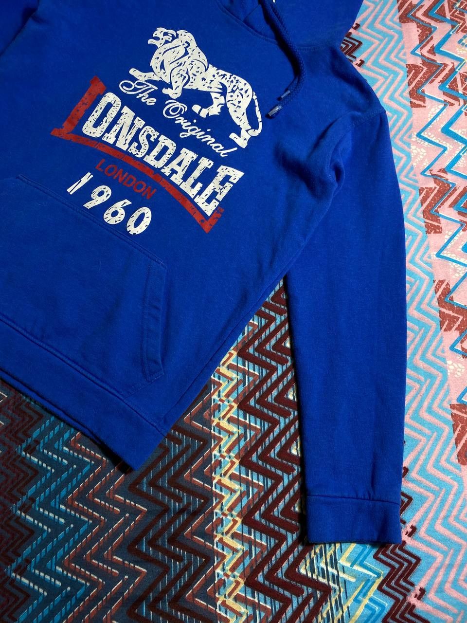 Lonsdale × Vintage Vintage Lonsdale hoodie embroidered logo Size US M / EU 48-50 / 2 - 14 Thumbnail
