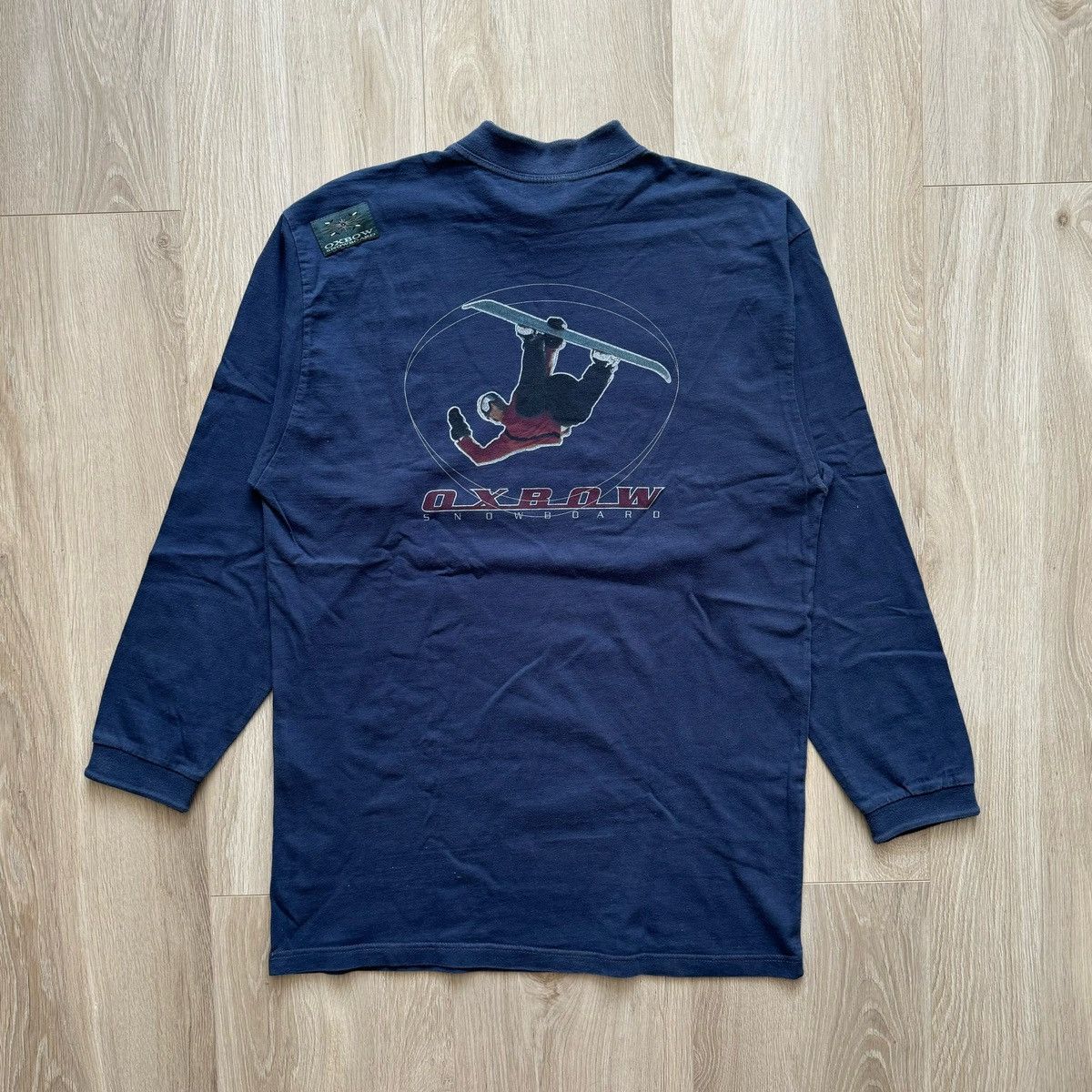 Vintage Oxbow Snowboarding Longsleeve Rare 1996 90s