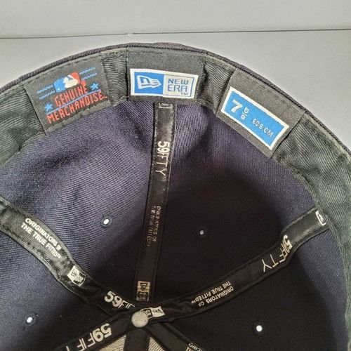 New Era New Era 59Fifty Atlanta Braves Double Logo Fitted 7 5/8 Hat Size ONE SIZE - 7 Thumbnail