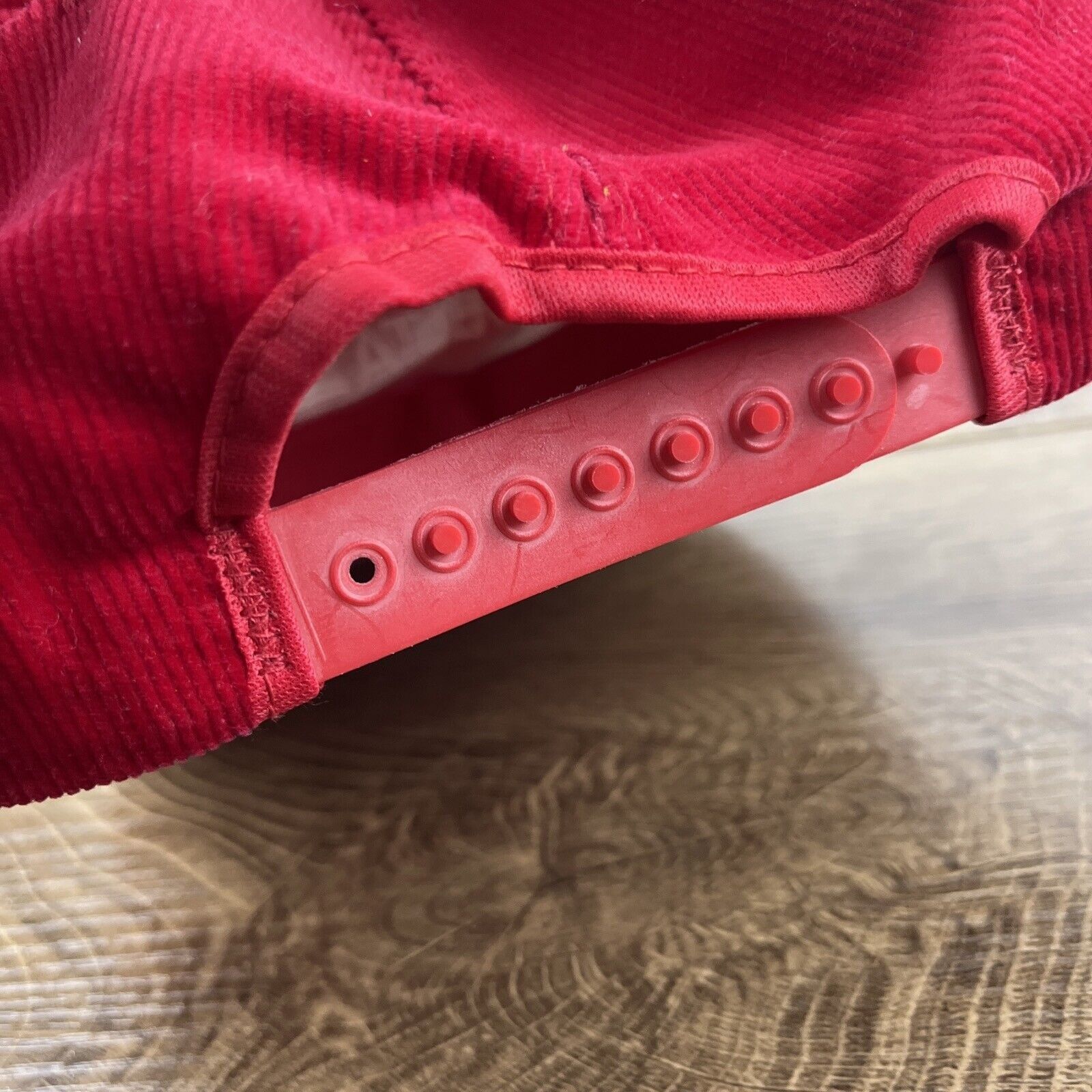 Delta Delta Hat Delta Cap Red Hat Adjustable Adult Size Hat Red Ca Size ONE SIZE - 10 Thumbnail