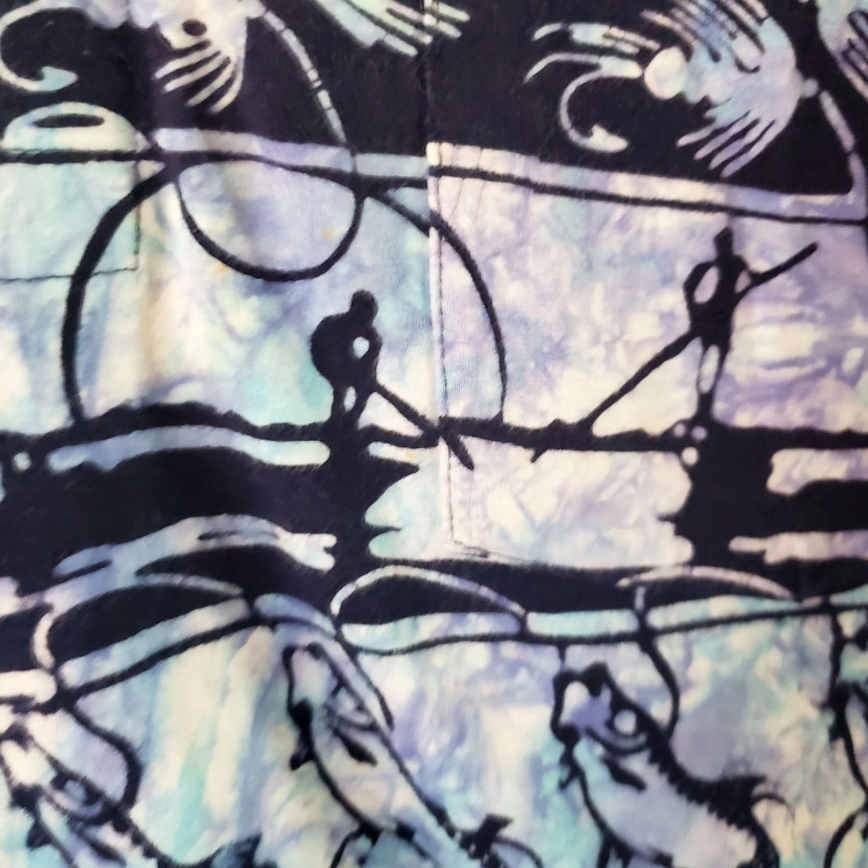 Vintage Rum Reggae Polo Shirt Mens XXL Short Sleeve Cotton Fly Fish Printed Blue Black Size US XXL / EU 58 / 5 - 5 Thumbnail