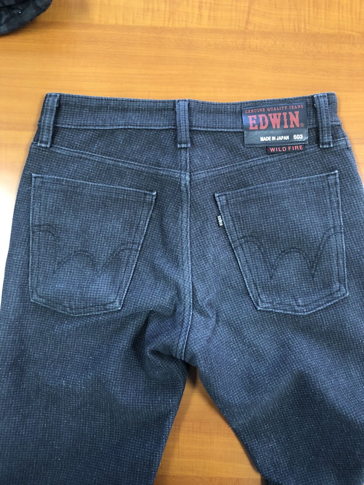 Edwin Edwin Wild Fire Checkered Jeans Size US 30 / EU 46 - 2 Thumbnail