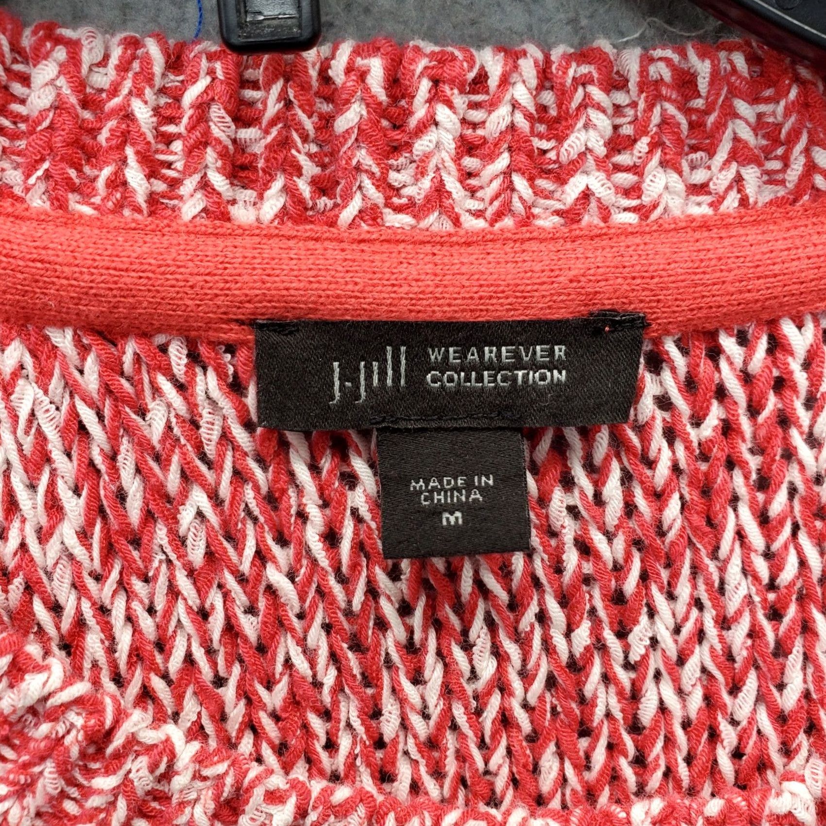 J. Jill J. Jill Wearever Tunic Sweater Womens M Cable Knit Crew Neck Pullover Multicolor Casual Knit Top Size M / US 6-8 / IT 42-44 - 5 Thumbnail
