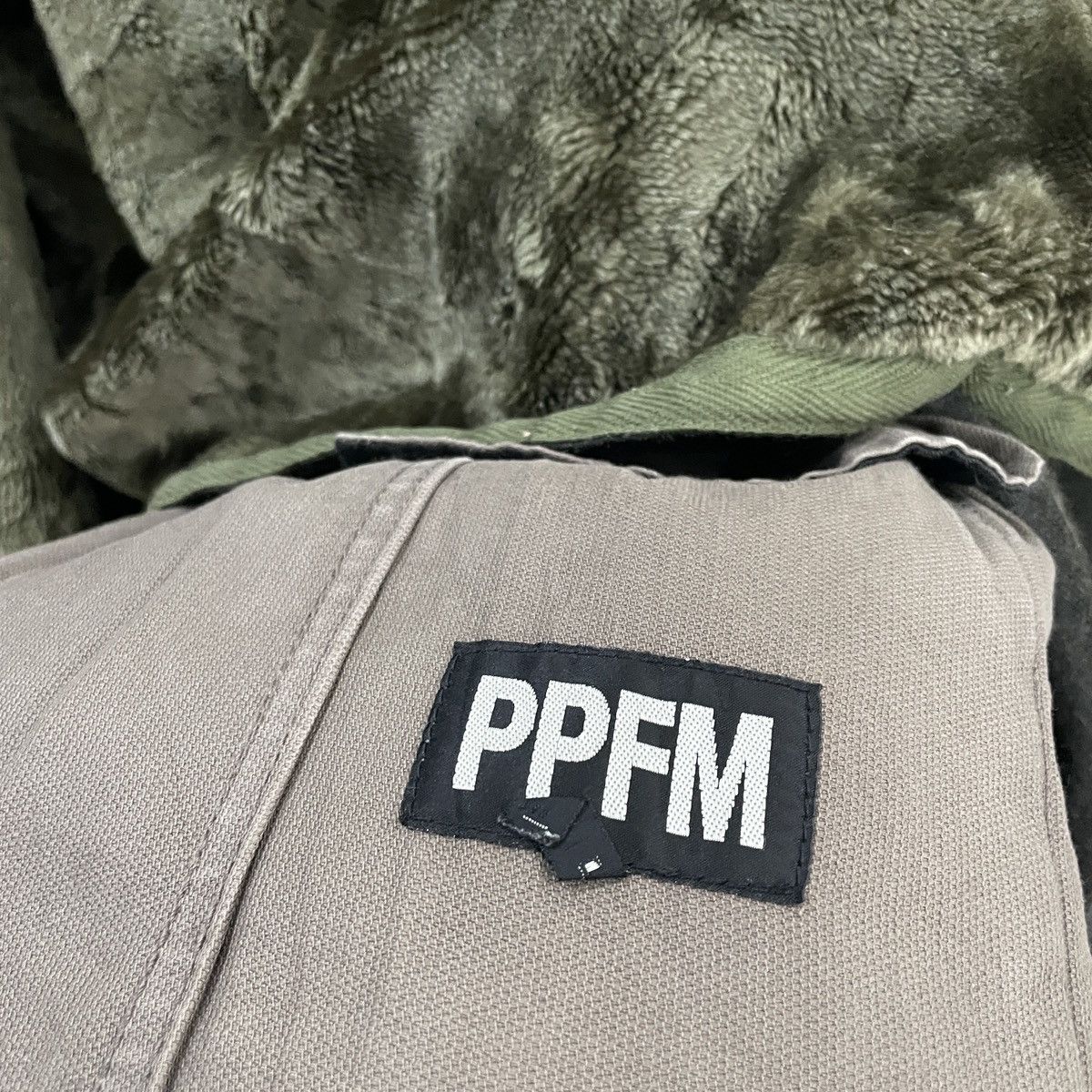 PPFM Vintage Ppfm Parkas Sherpa Fleece Hoodies Jacket Size US L / EU 52-54 / 3 - 8 Thumbnail
