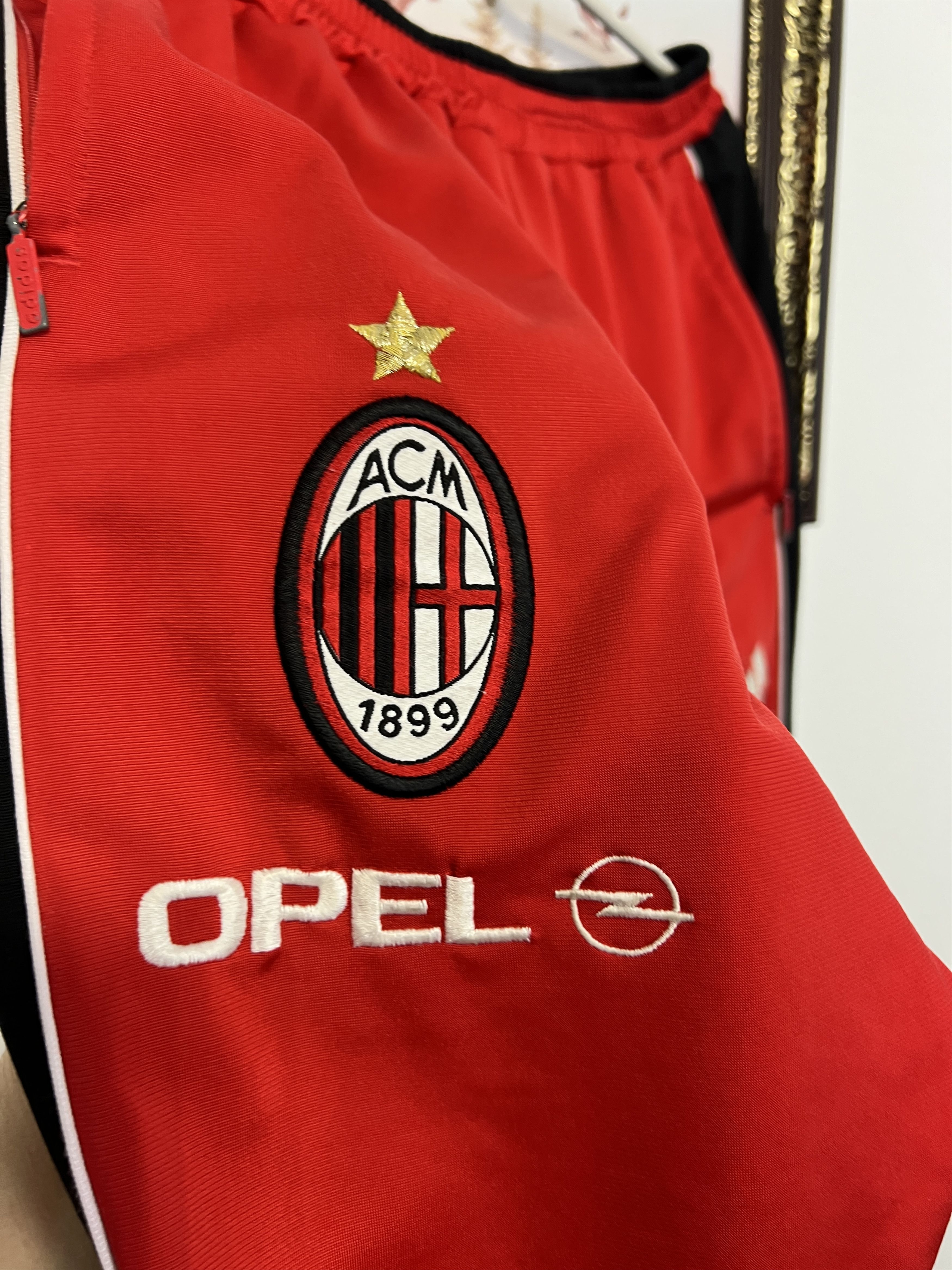 Adidas Vintage 90's AC Milan Football Sweatpants Soccer Pants Size US 32 / EU 48 - 5 Thumbnail