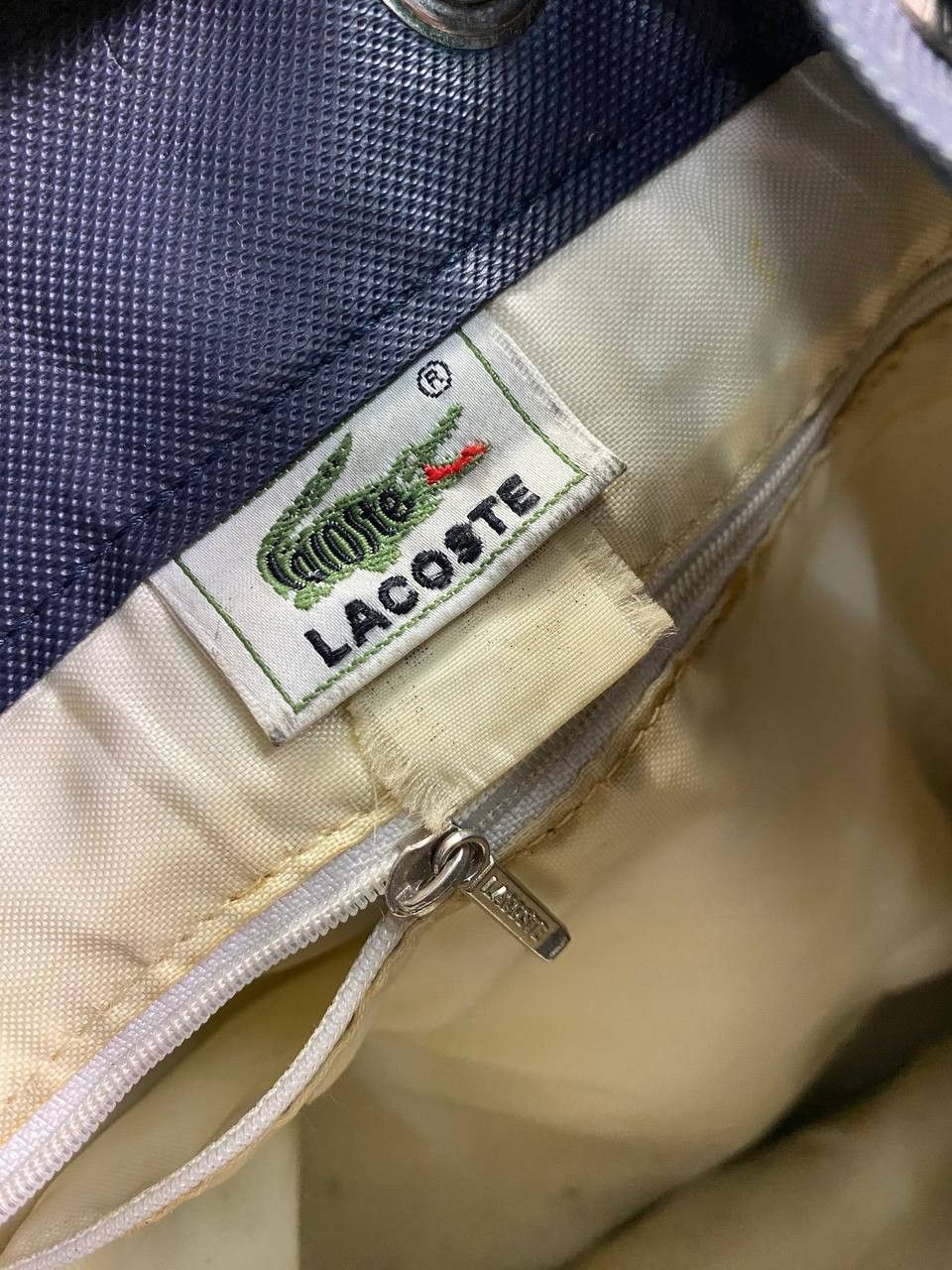 Lacoste × Vintage Vintage Lacoste Bucket Bag Size ONE SIZE - 12 Thumbnail