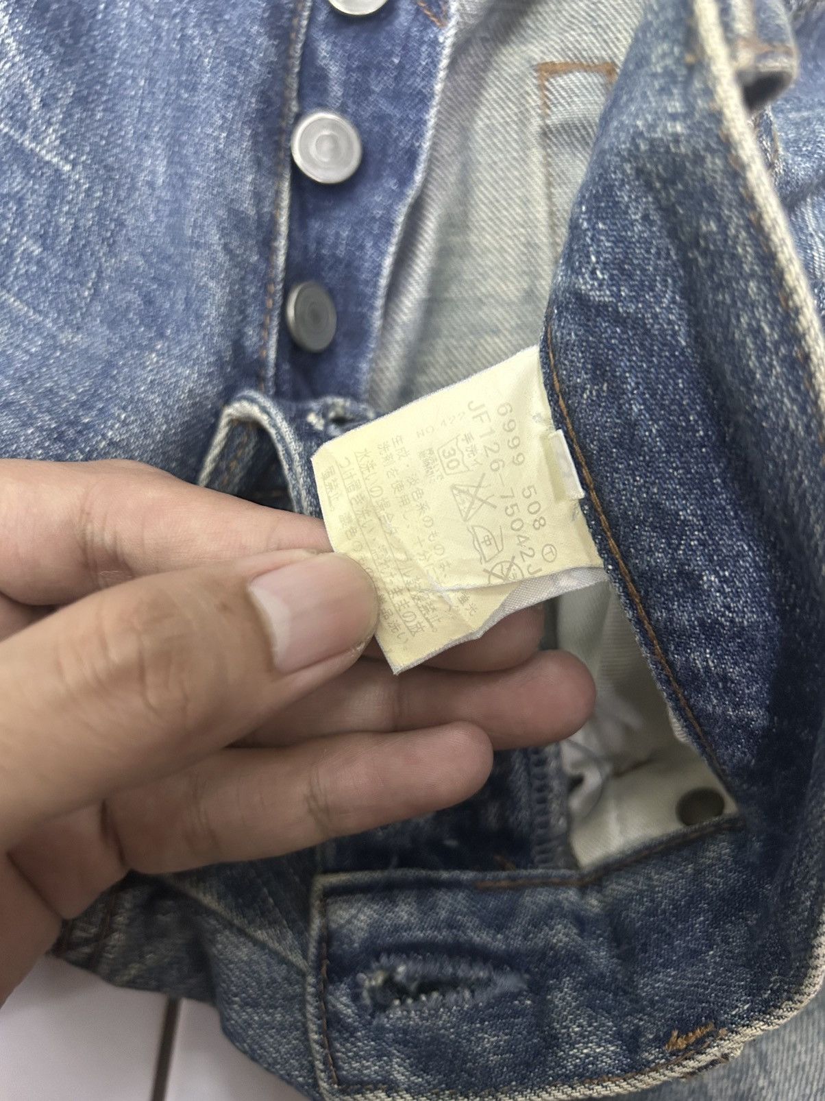 Boycott × Japanese Brand Vintage Japanese BOYCOTT Blue Wash Regular Jeans Size US 35 - 12 Thumbnail