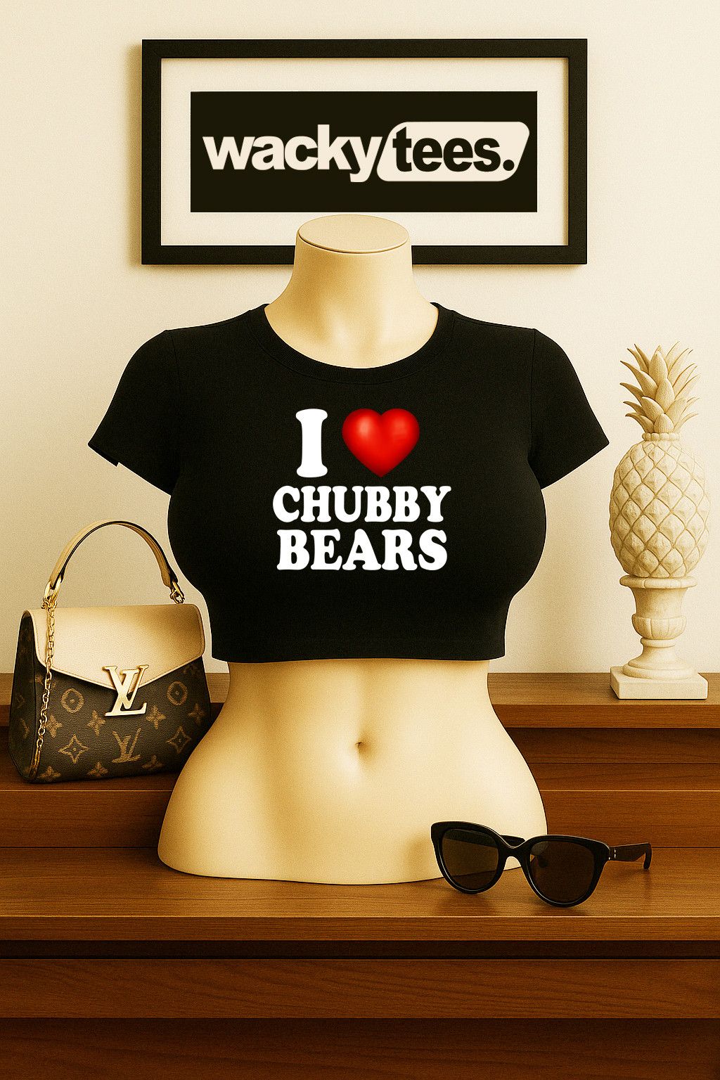Other I Love Chubby Bears I Heart Plushes Adult Graphic Tee Shirt Size US L / EU 52-54 / 3 - 2 Thumbnail