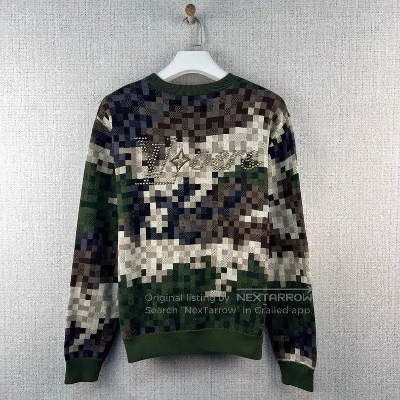 Louis Vuitton Louis Vuitton SS24 Fei-Dong Co-branded Camo Mosaic Jacquar Size US M / EU 48-50 / 2 - 3 Thumbnail