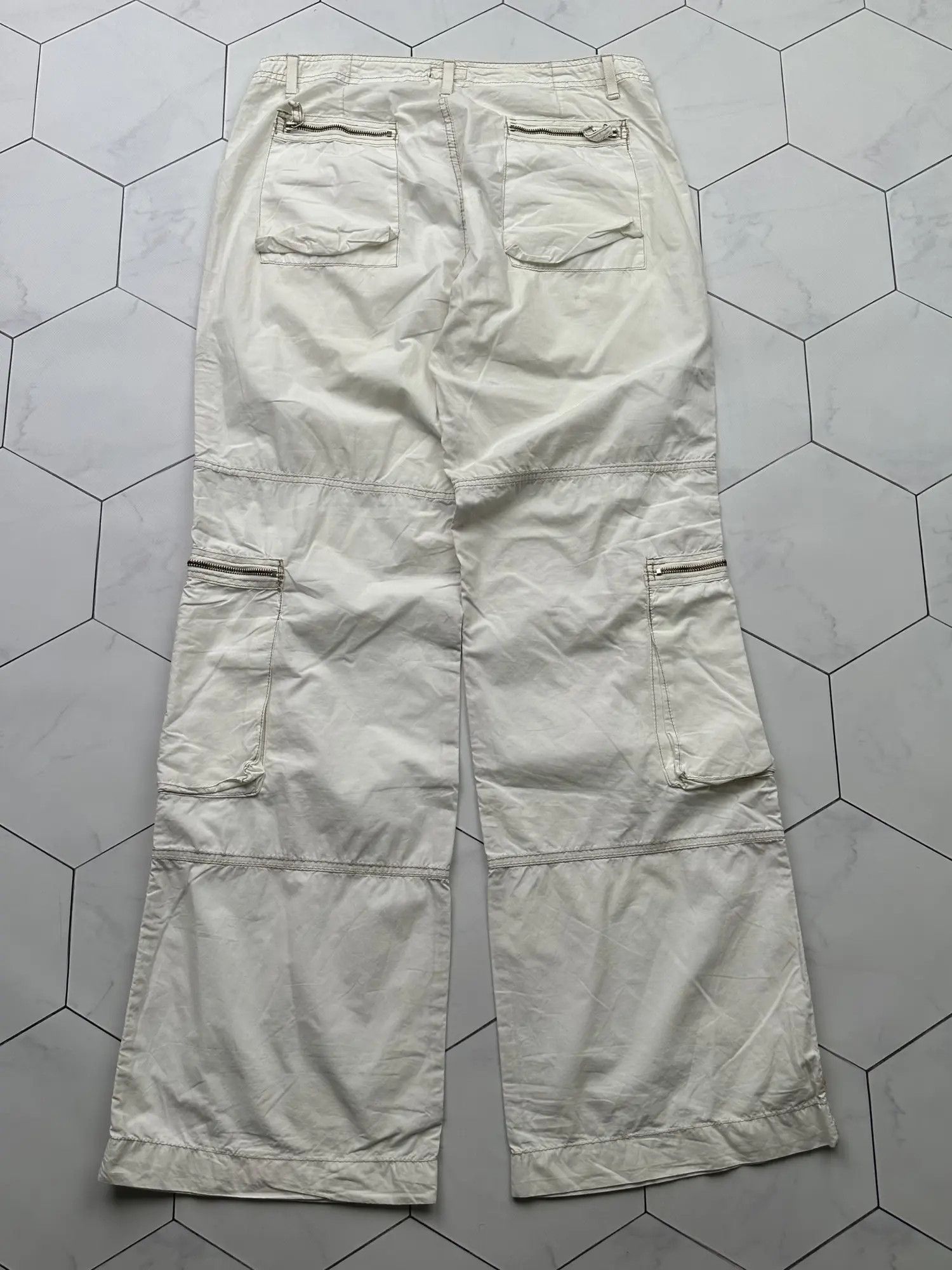 Japanese Brand Vintage Wide Cargo Pants (B490)E2 Size US 32 / EU 48 - 5 Thumbnail