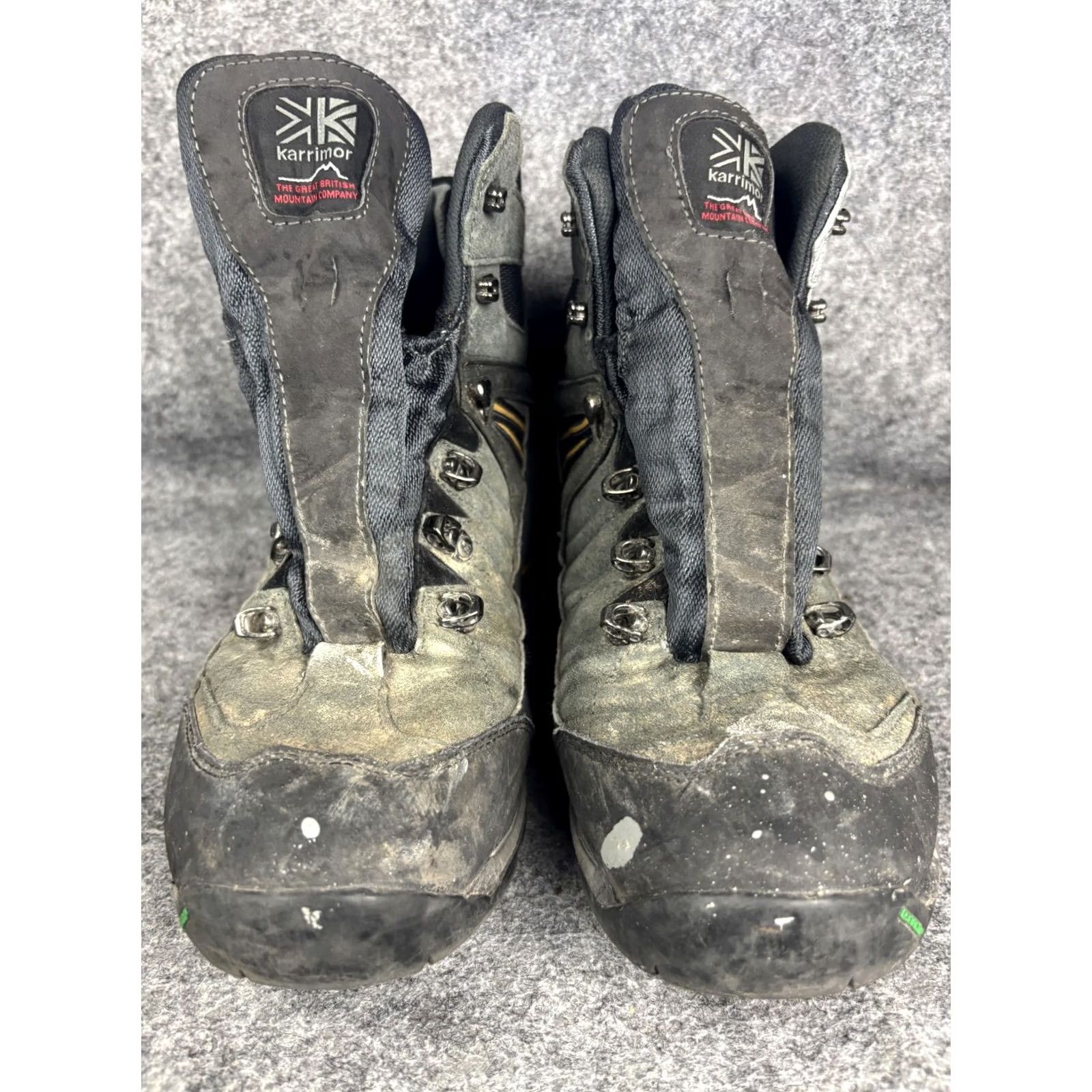 Karrimor Karrimor Hot Rock Mid III Weathertite XTR Boots Mens 12 Black Suede Waterproof Hiking Mid-Height Ankle Lace Up Size US 12 / EU 45 - 2 Thumbnail