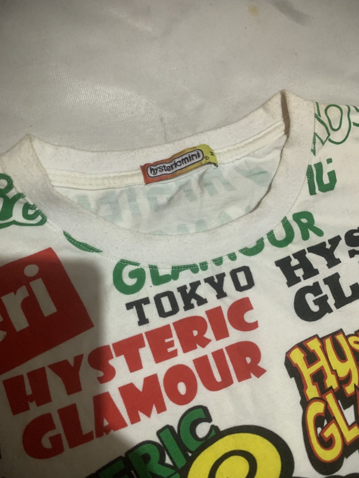 Hysteric Glamour Very Rare Aop Hysteric Glamour Logo Tee Shirt Size US M / EU 48-50 / 2 - 6 Thumbnail
