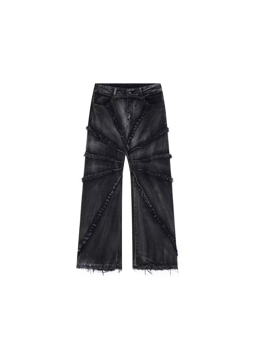retro punk hip hop jeans