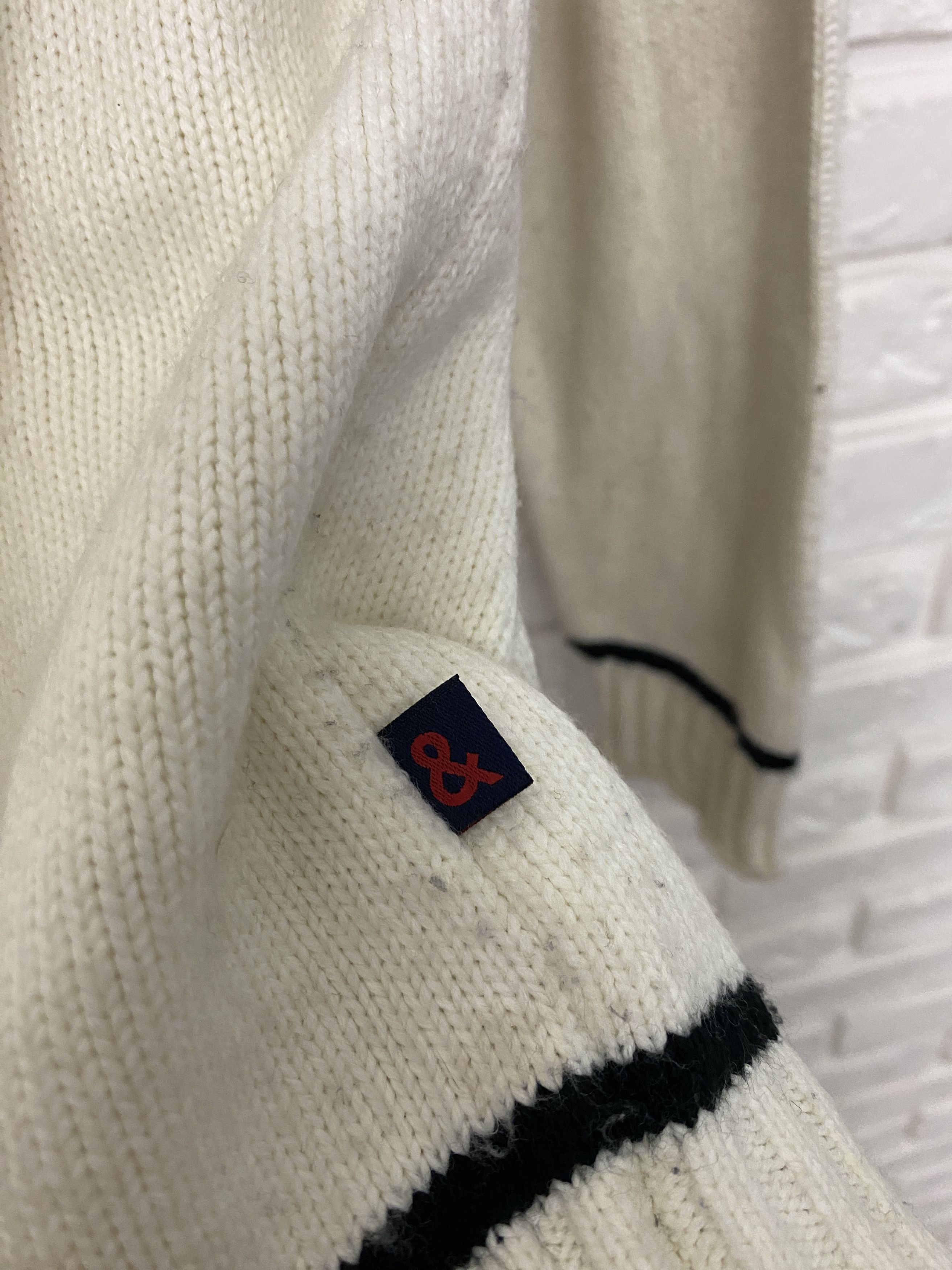 Dolce & Gabbana 90s Dolce&Gabbana D&G Wool Sweater Ski 1/4Zip Size L Size US L / EU 52-54 / 3 - 6 Thumbnail