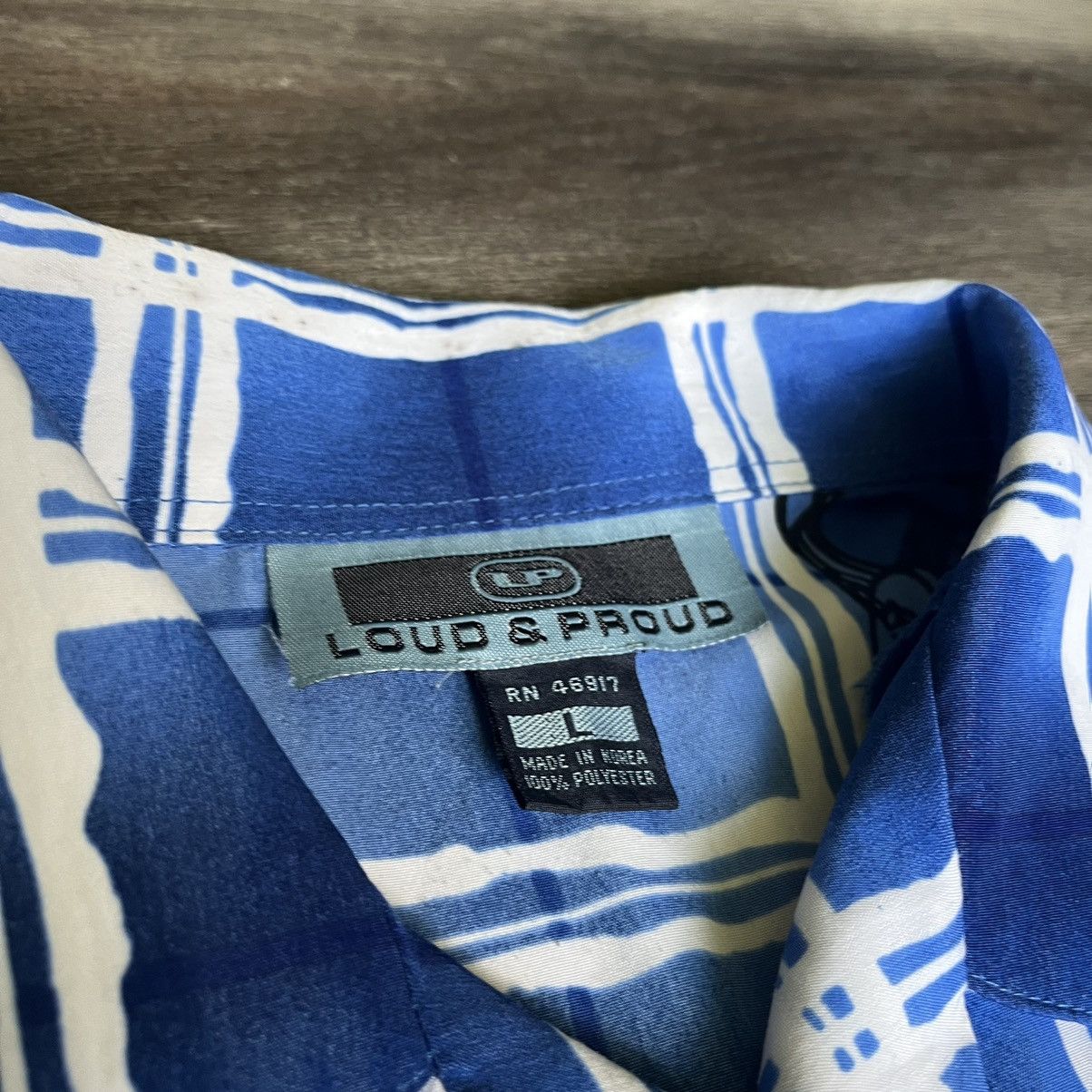 Southpole Vintage 1990s Southpole Loud & Proud Rap Print Button Shirt Size US L / EU 52-54 / 3 - 3 Thumbnail