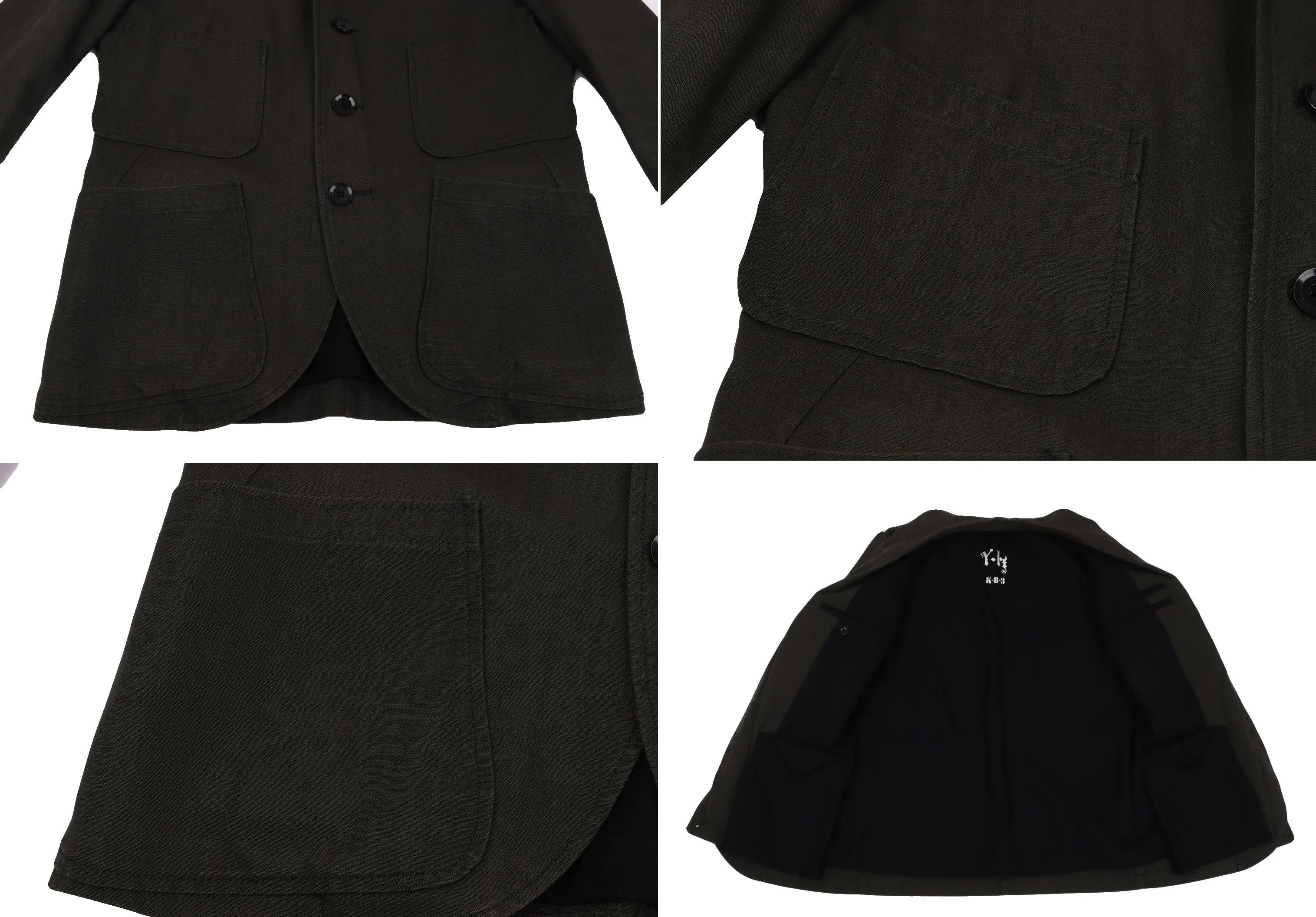 Yohji Yamamoto Yohji Yamamoto Reversible Jacket Dark Brown Size US XL / EU 56 / 4 - 12 Thumbnail