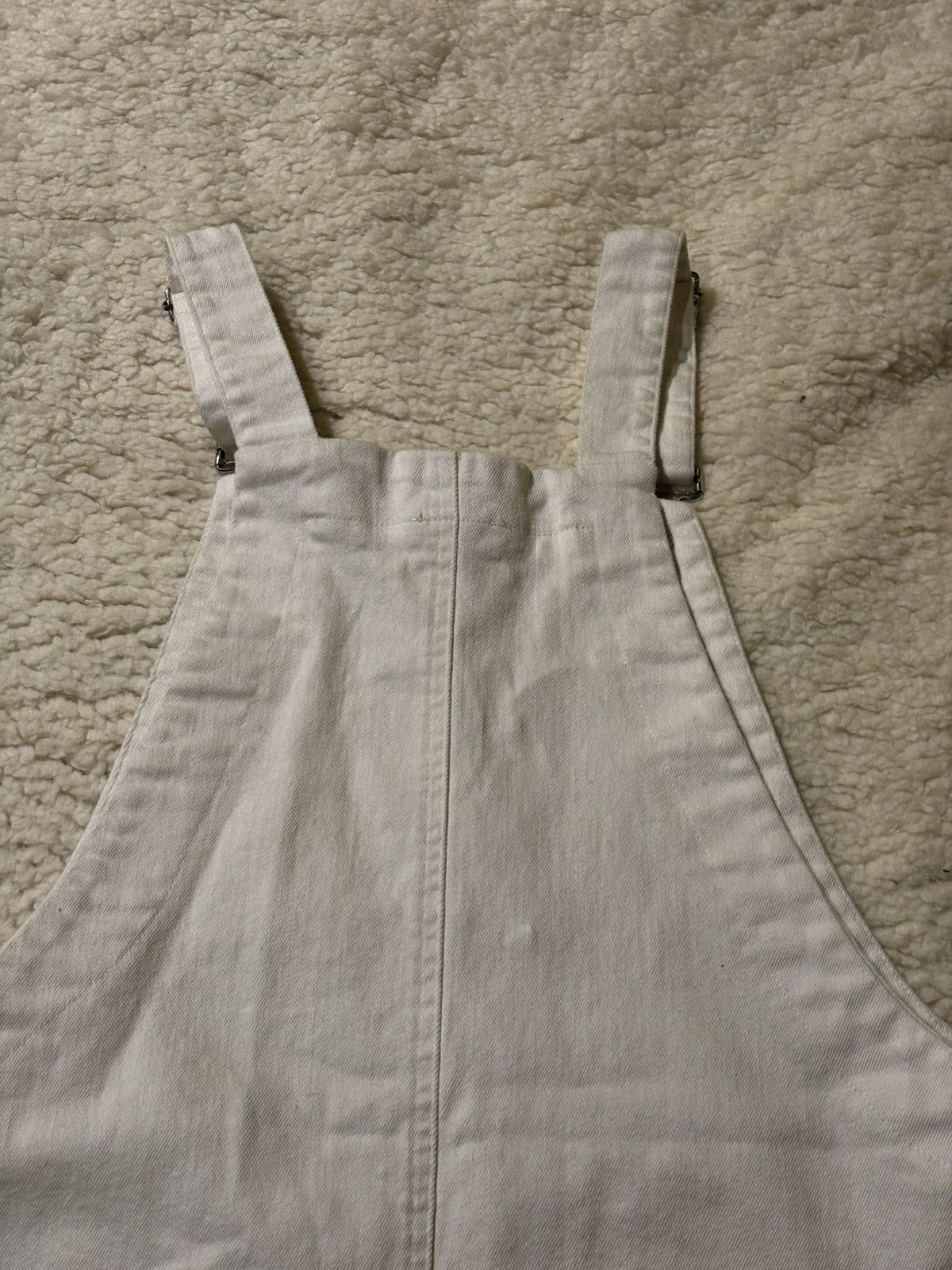 Other White denim overall dress0126 Size XS / US 0-2 / IT 36-38 - 7 Thumbnail