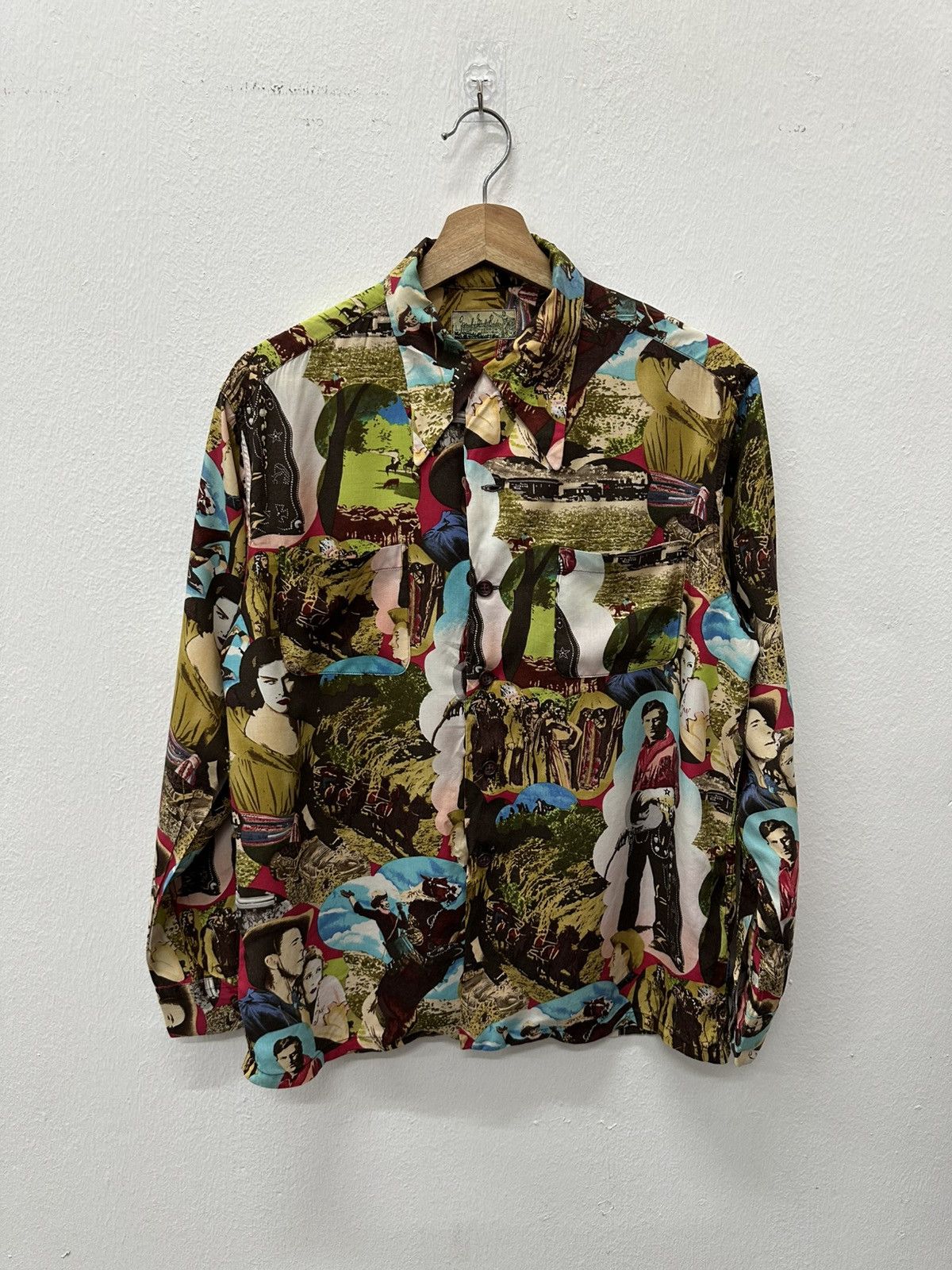 Pherrow's Pherrow’s Japan Cowboy Printed Button Up Japan Size US M / EU 48-50 / 2 - 3 Thumbnail