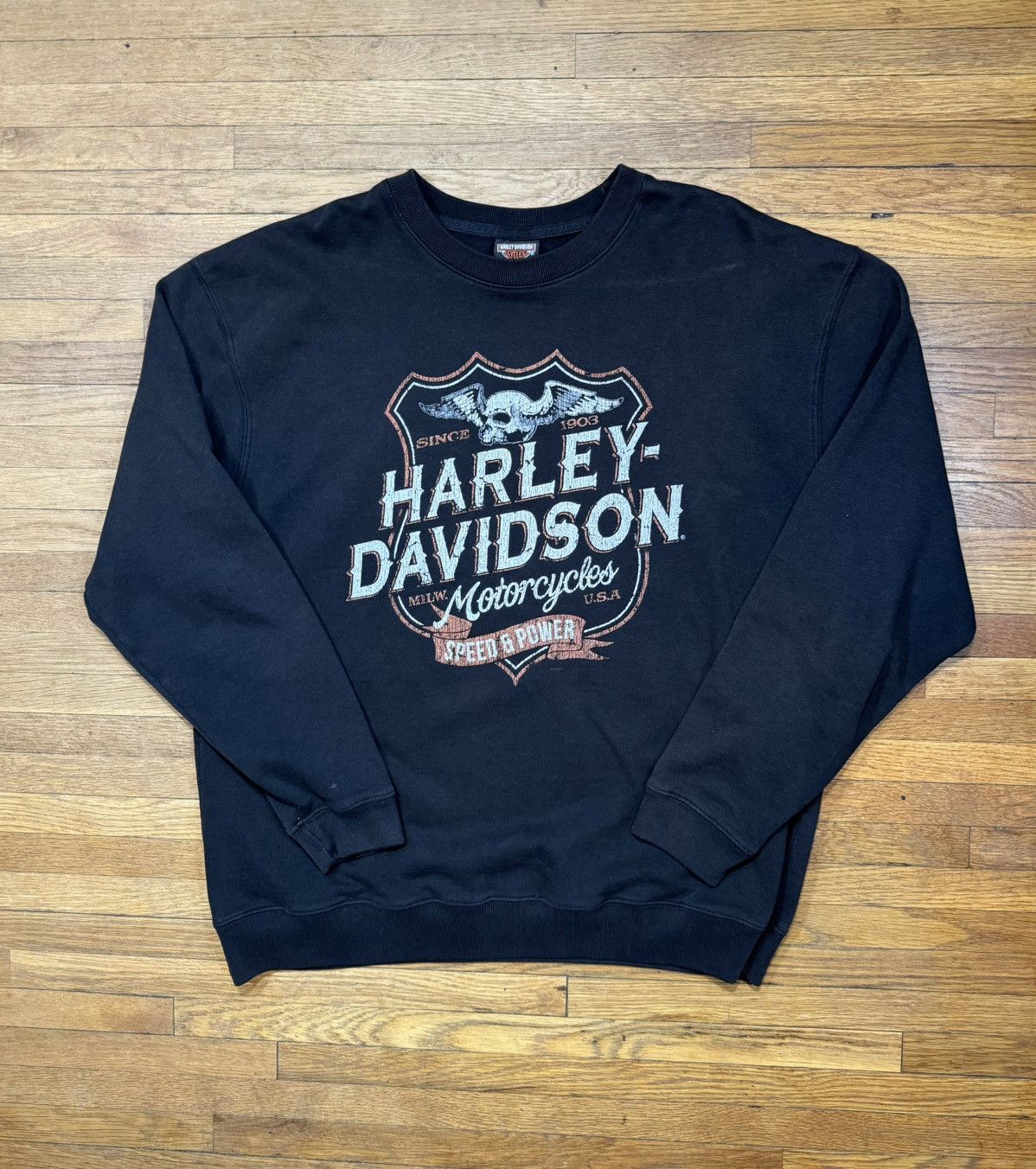 Harley Davidson Harley Davidson Sweatshirt Size US XL / EU 56 / 4 - 1 Thumbnail