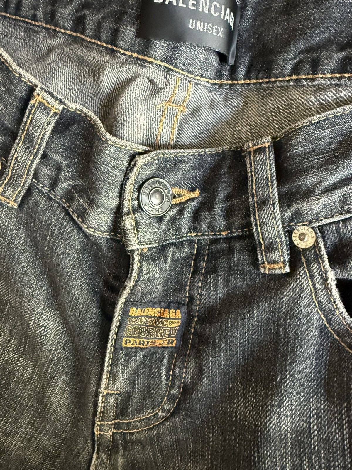 Balenciaga Balenciaga Relief Denim Size US 31 - 10 Thumbnail