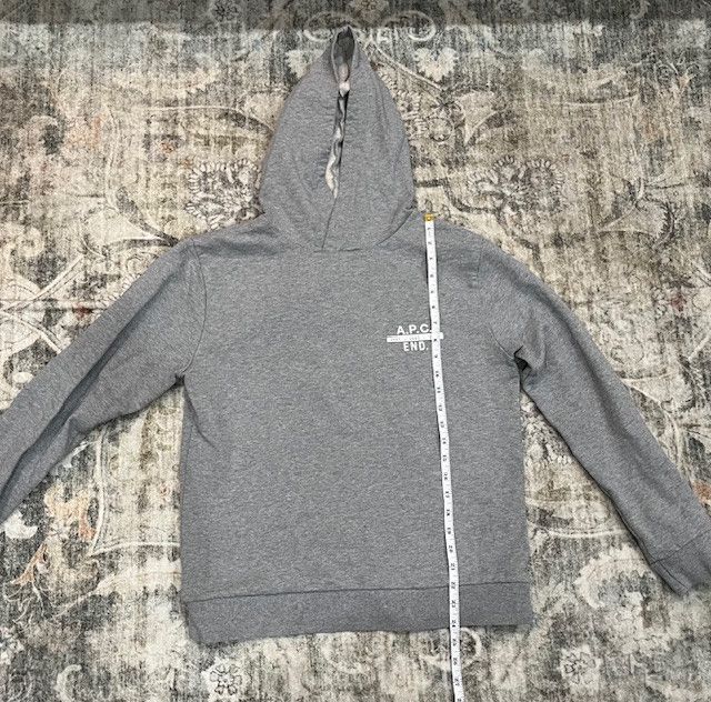 A.P.C. × END. A.P.C. x END. Collaborative Lightweight Grey Hoodie (M) Size US M / EU 48-50 / 2 - 3 Thumbnail