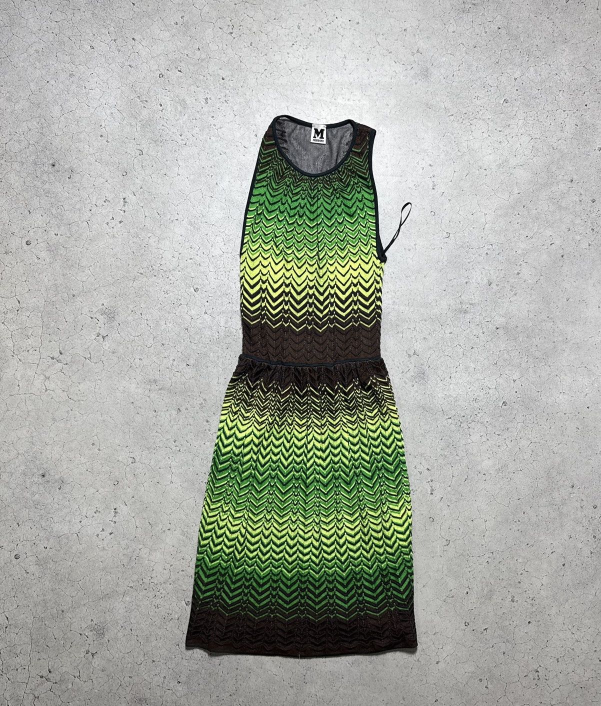 Missoni Missoni Midi Dress Green Size M Size XS / US 0-2 / IT 36-38 - 2 Thumbnail