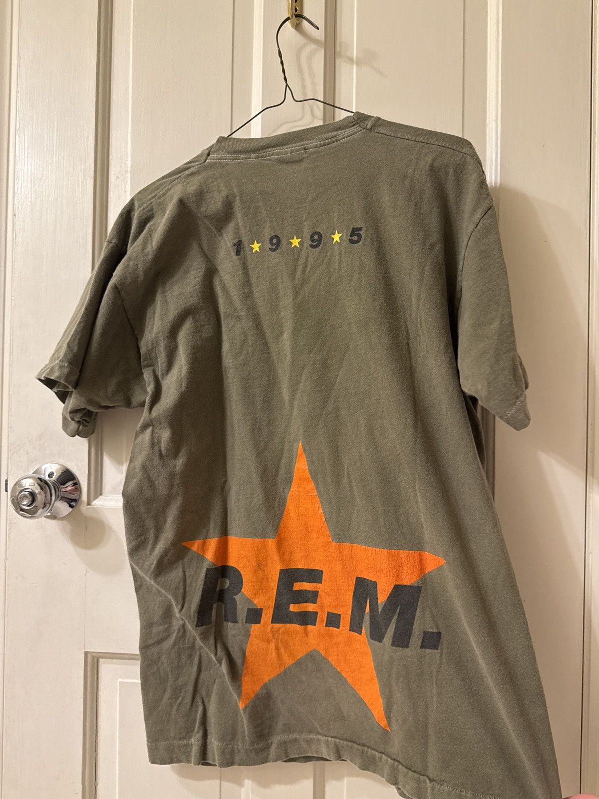 Fruit Of The Loom × Vintage VINTAGE REM 1995 BAND TEE Size US L / EU 52-54 / 3 - 2 Thumbnail