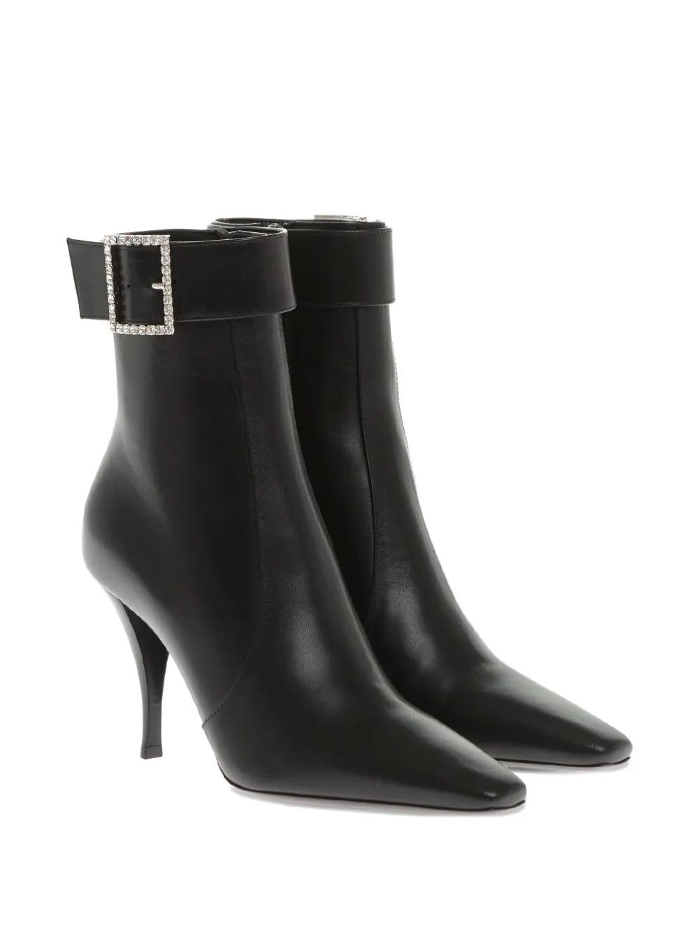 Saint Laurent Paris o1y0126 Ankle Boots in Black Size US 7 / IT 37 - 3 Thumbnail