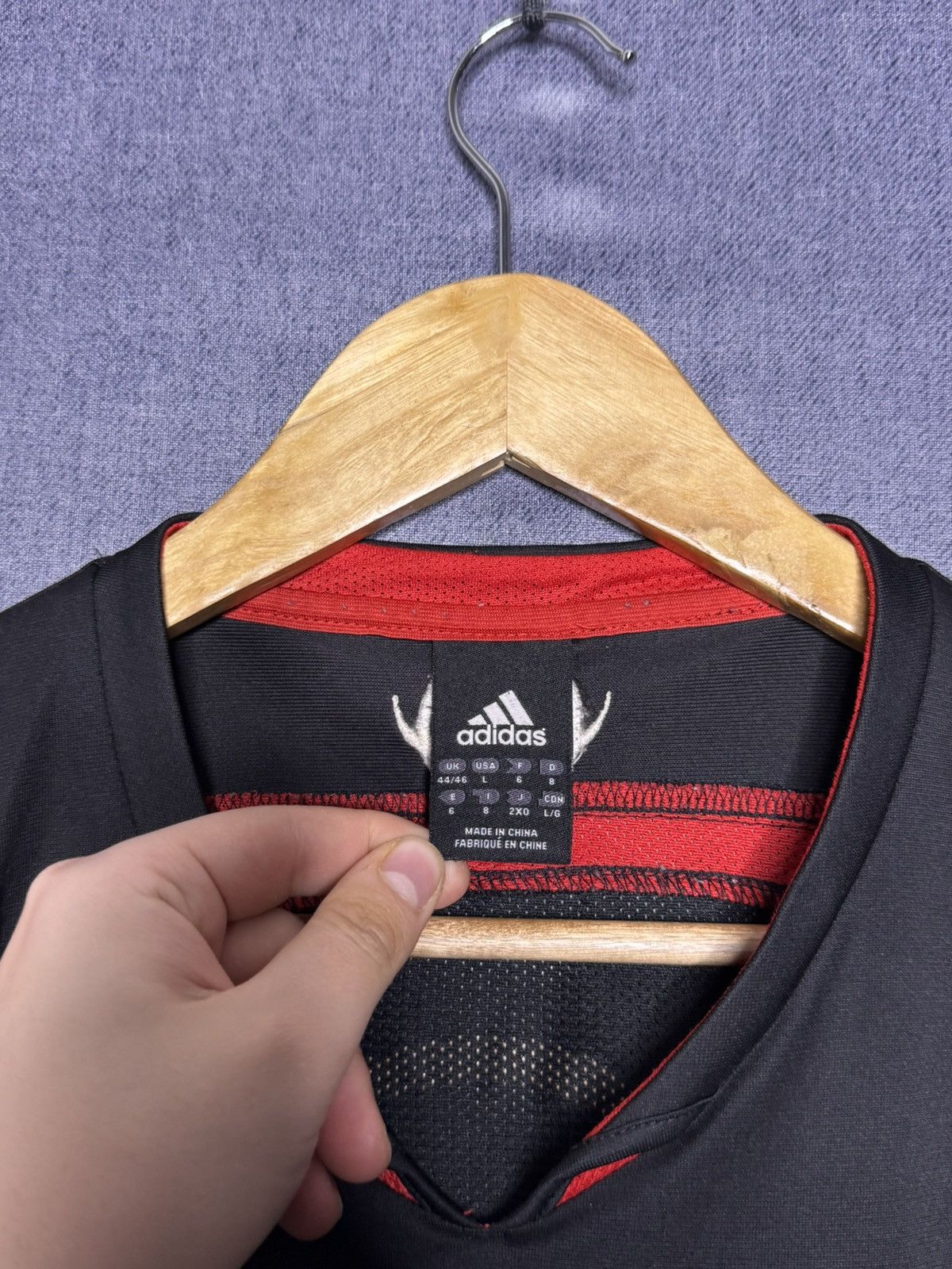 Adidas Vintage Adidas AC Milan Opel Jersey 2004/2005 Training Shirt Size US L / EU 52-54 / 3 - 9 Thumbnail