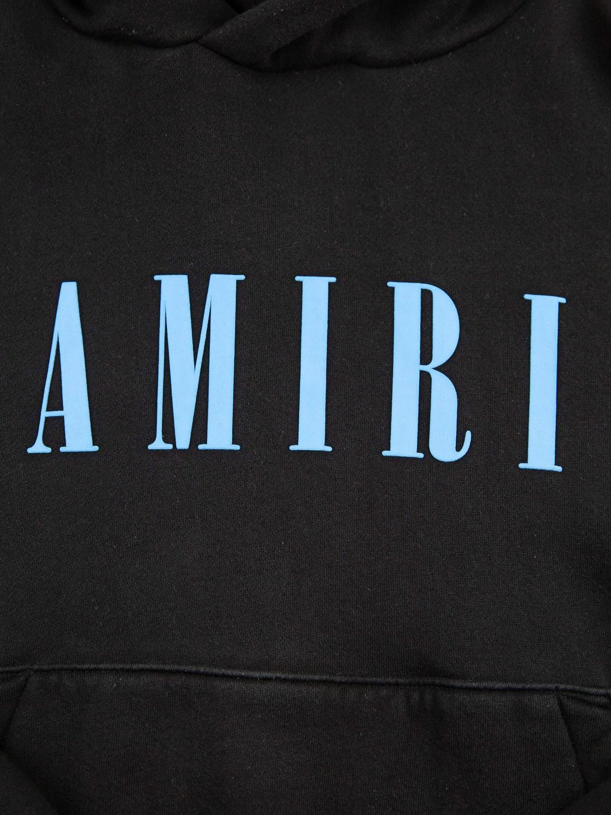 Amiri Amiri Mens Core Logo Black Hoodie Medium Black Size US M / EU 48-50 / 2 - 2 Thumbnail