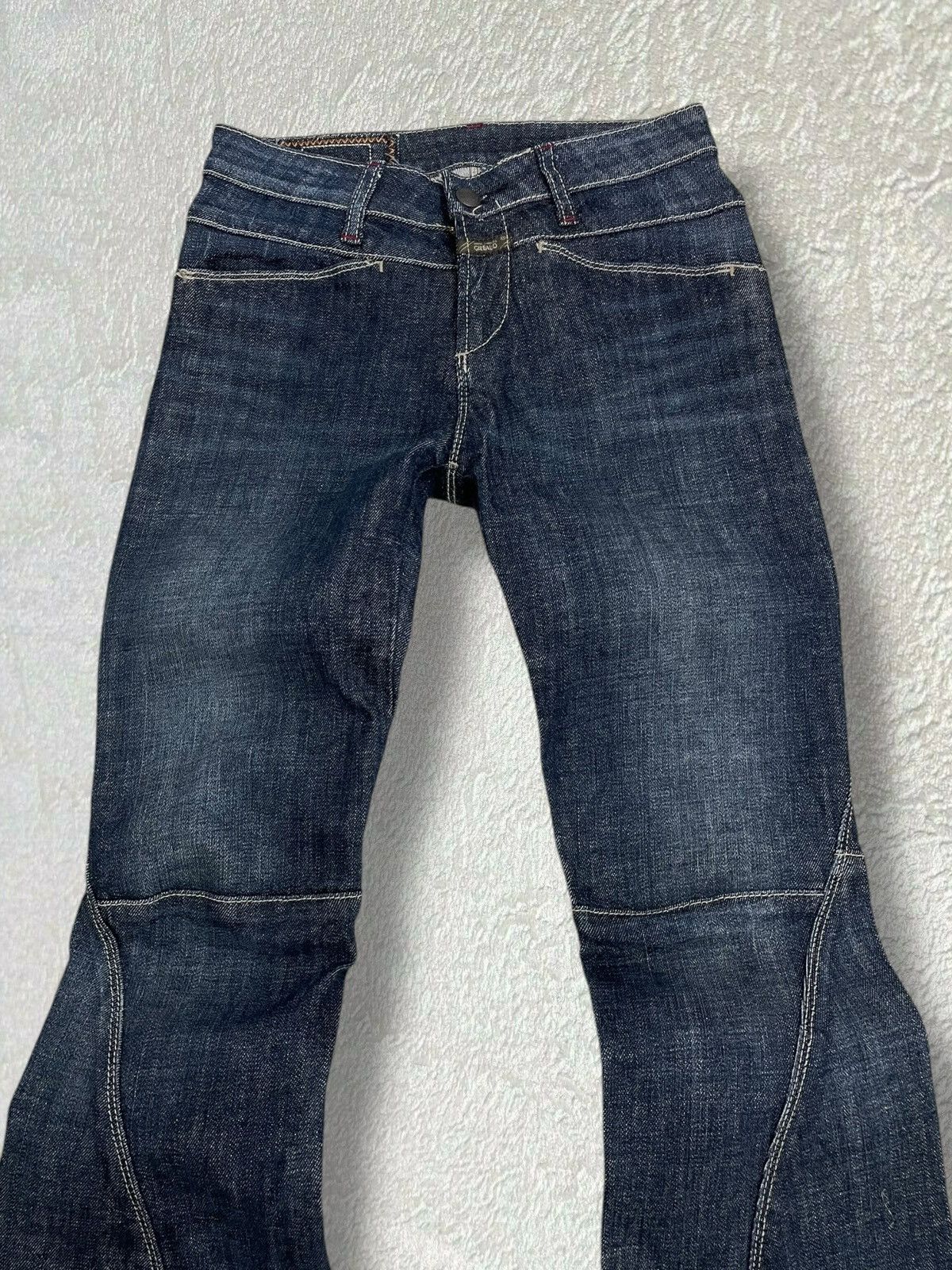 Vintage Deisgner Marithe Francois Girbaud Flared Denim