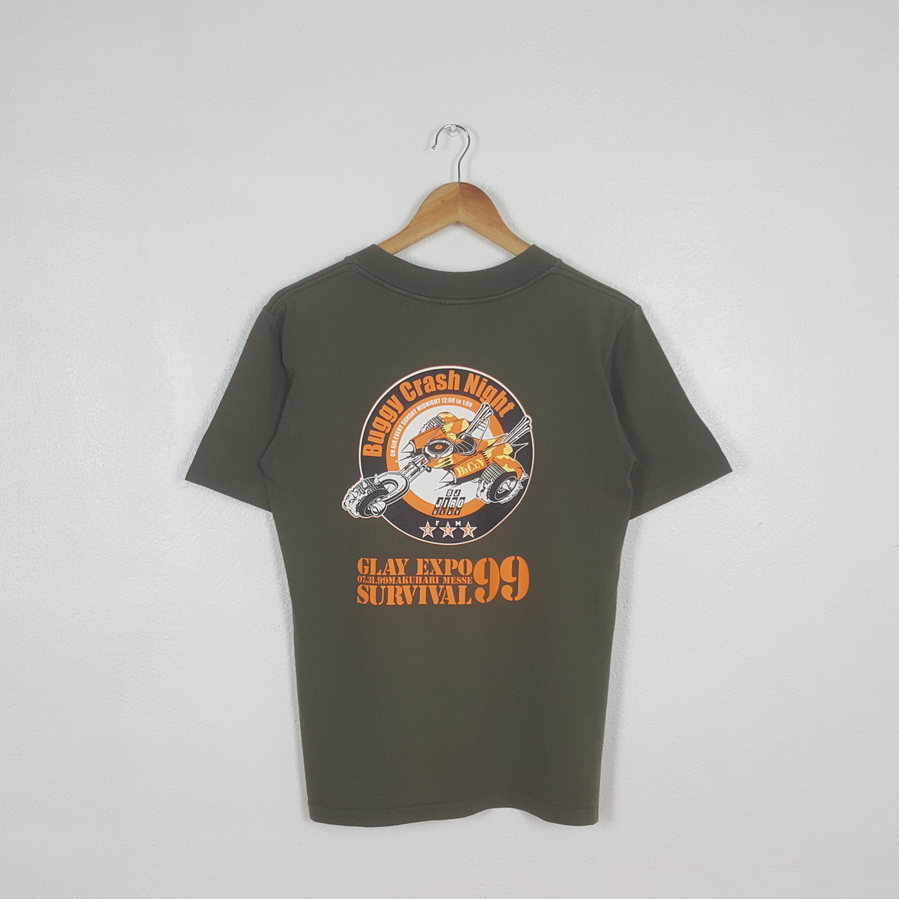 Vintage Vintage Buggy Crash Night Tshirt C312N8 Size US S / EU 44-46 / 1 - 1 Thumbnail